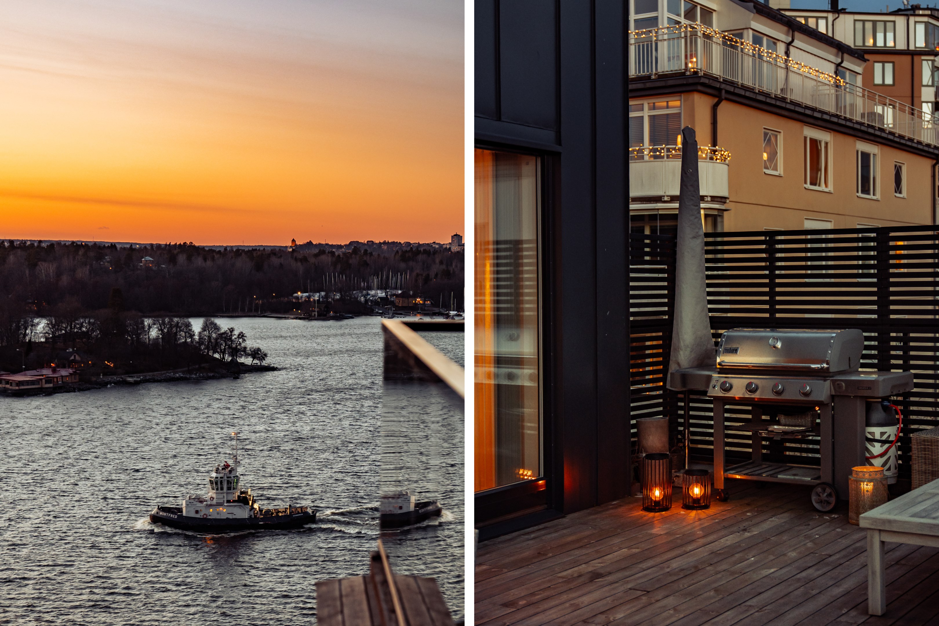 Bostadsbild från Augustendalsvägen 23, Såld i Nacka Strand, Nacka