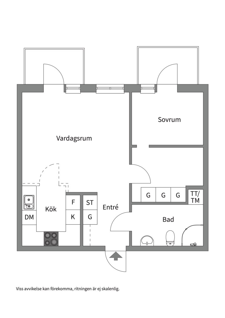 Planlösning från Ormingeringen 62B, 1 tr, Kommande i Västra Orminge, Nacka