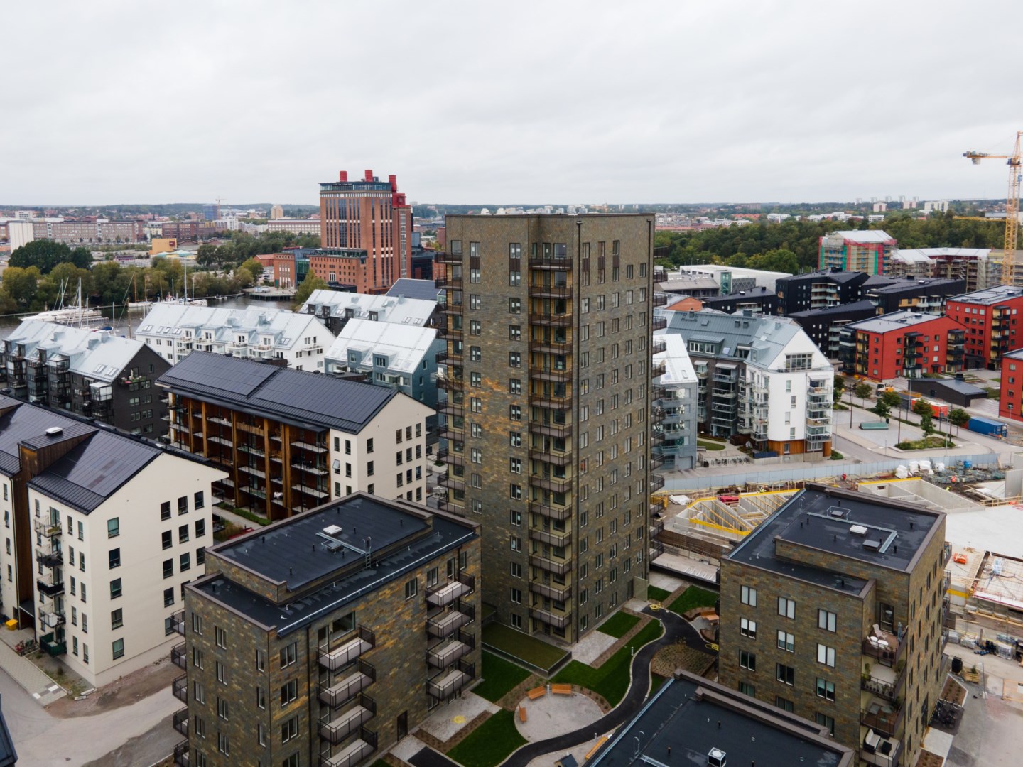 Bostadsbild från Poseidongatan 13 vån 15/15, Såld i Öster Mälarstrand, Västerås