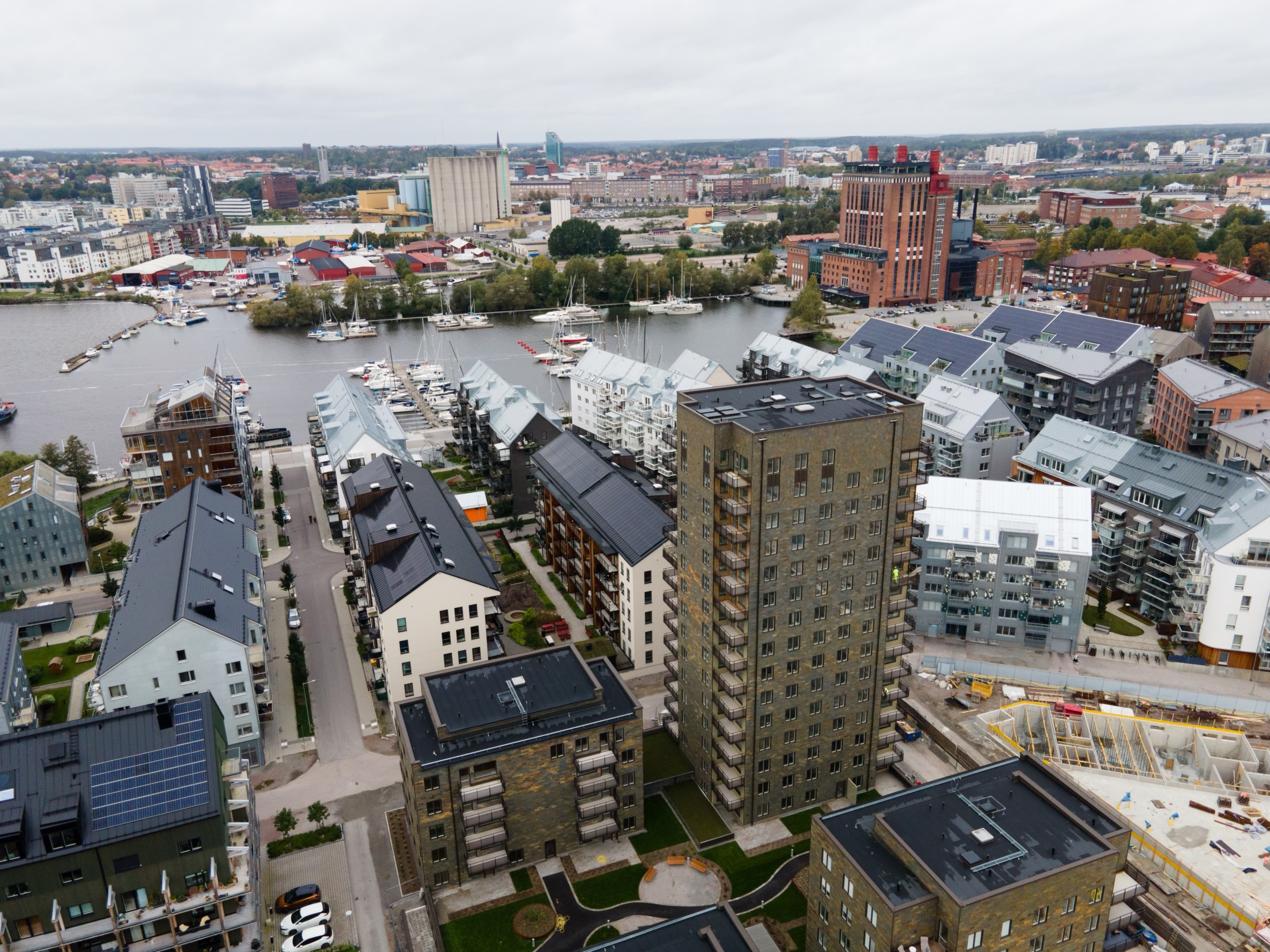 Bostadsbild från Poseidongatan 13 vån 15/15, Såld i Öster Mälarstrand, Västerås