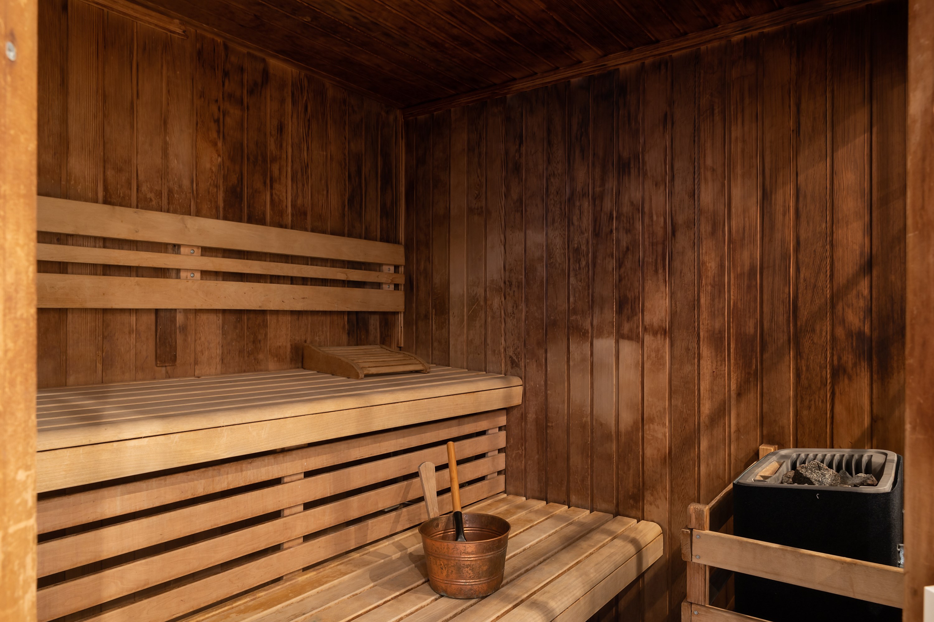 Föreningens trevliga bastu/relax