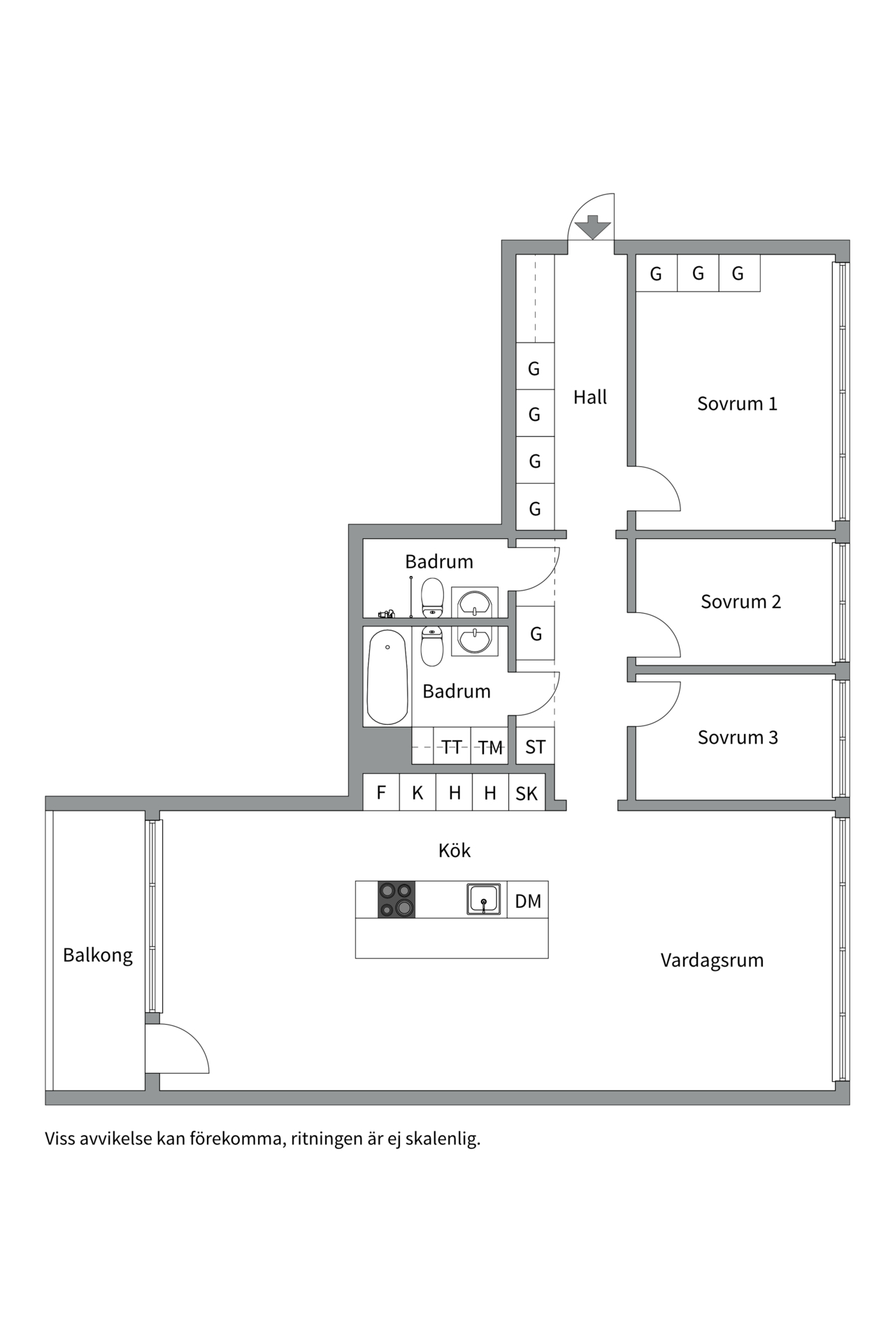 Bostadsbild från Tollareslingan 3, 3tr, Kommande i Tollare, Nacka