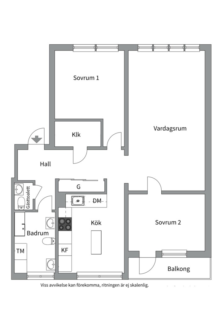 Planlösning från Henriksdalsringen 41, Såld i Henriksdalsberget, Nacka