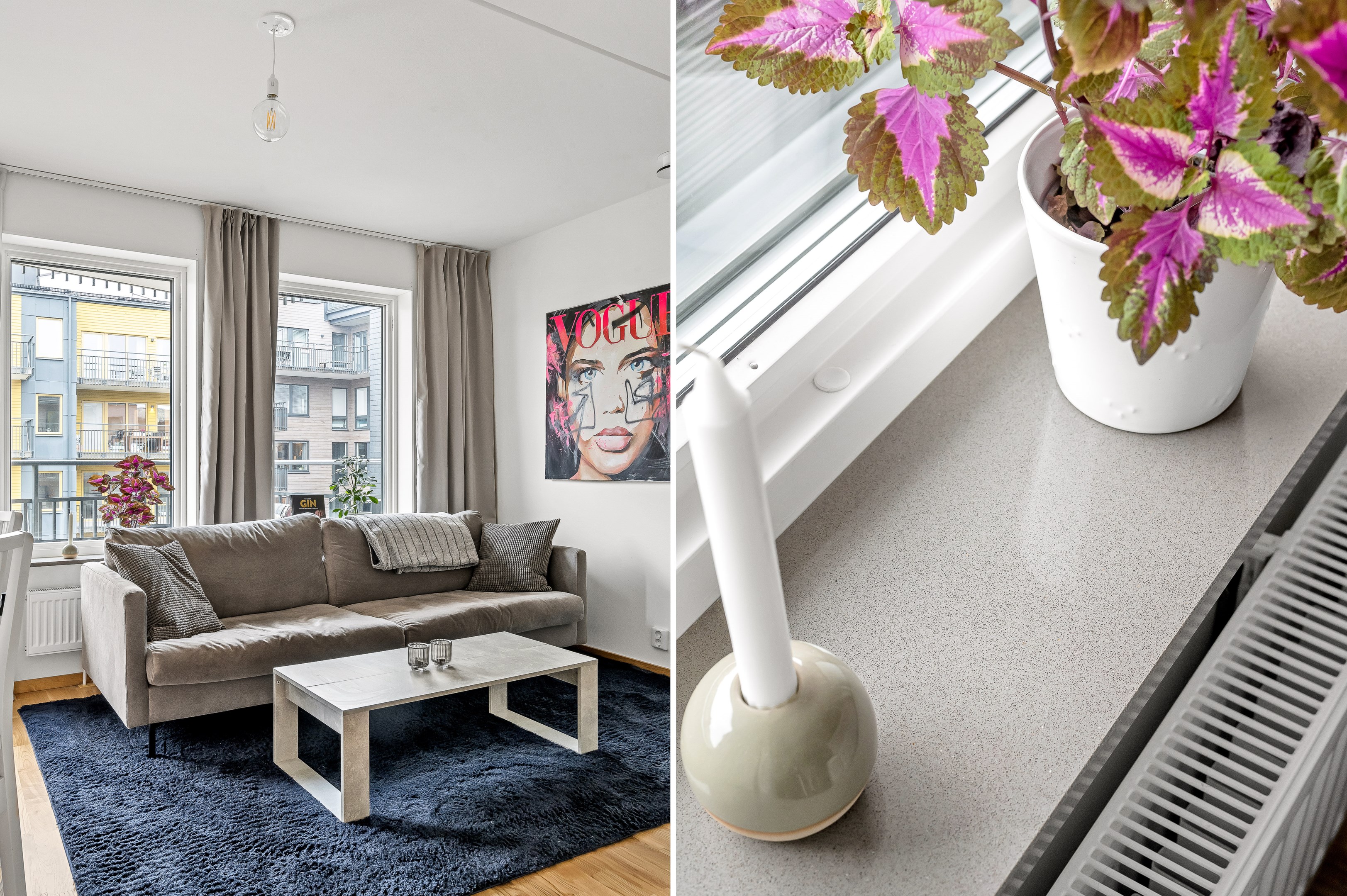 Bostadsbild från Portalgatan 92, Kommande i Kapellgärdet, Uppsala