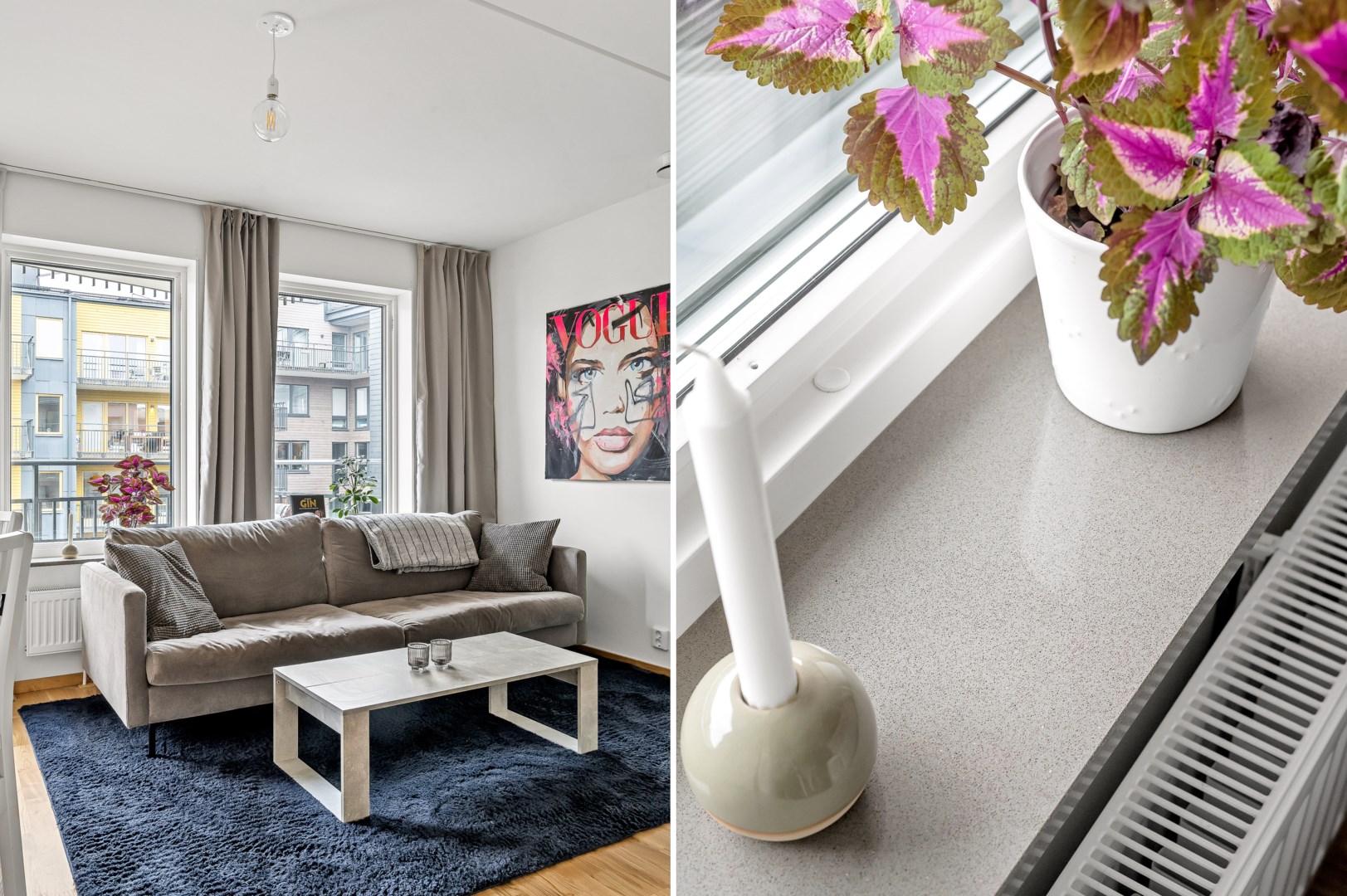 Bostadsbild från Portalgatan 92, Kommande i Kapellgärdet, Uppsala