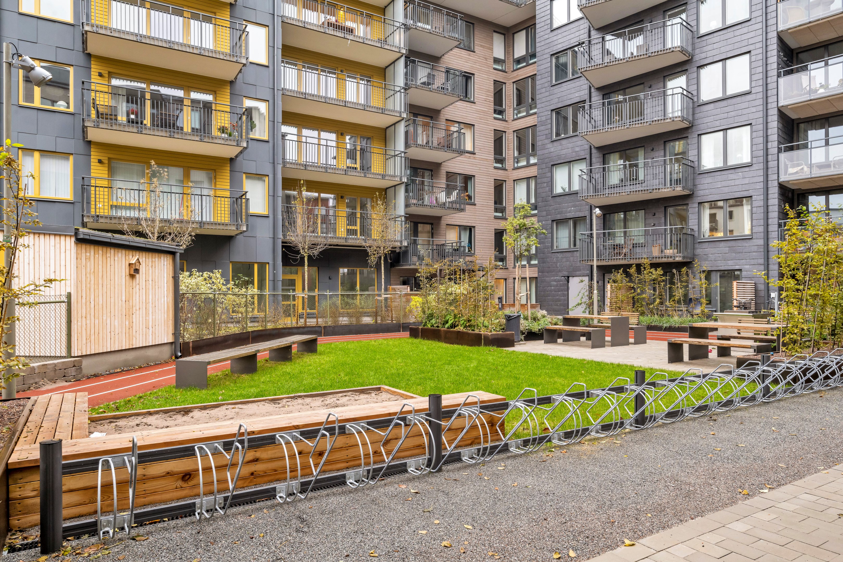 Bostadsbild från Portalgatan 92, Kommande i Kapellgärdet, Uppsala