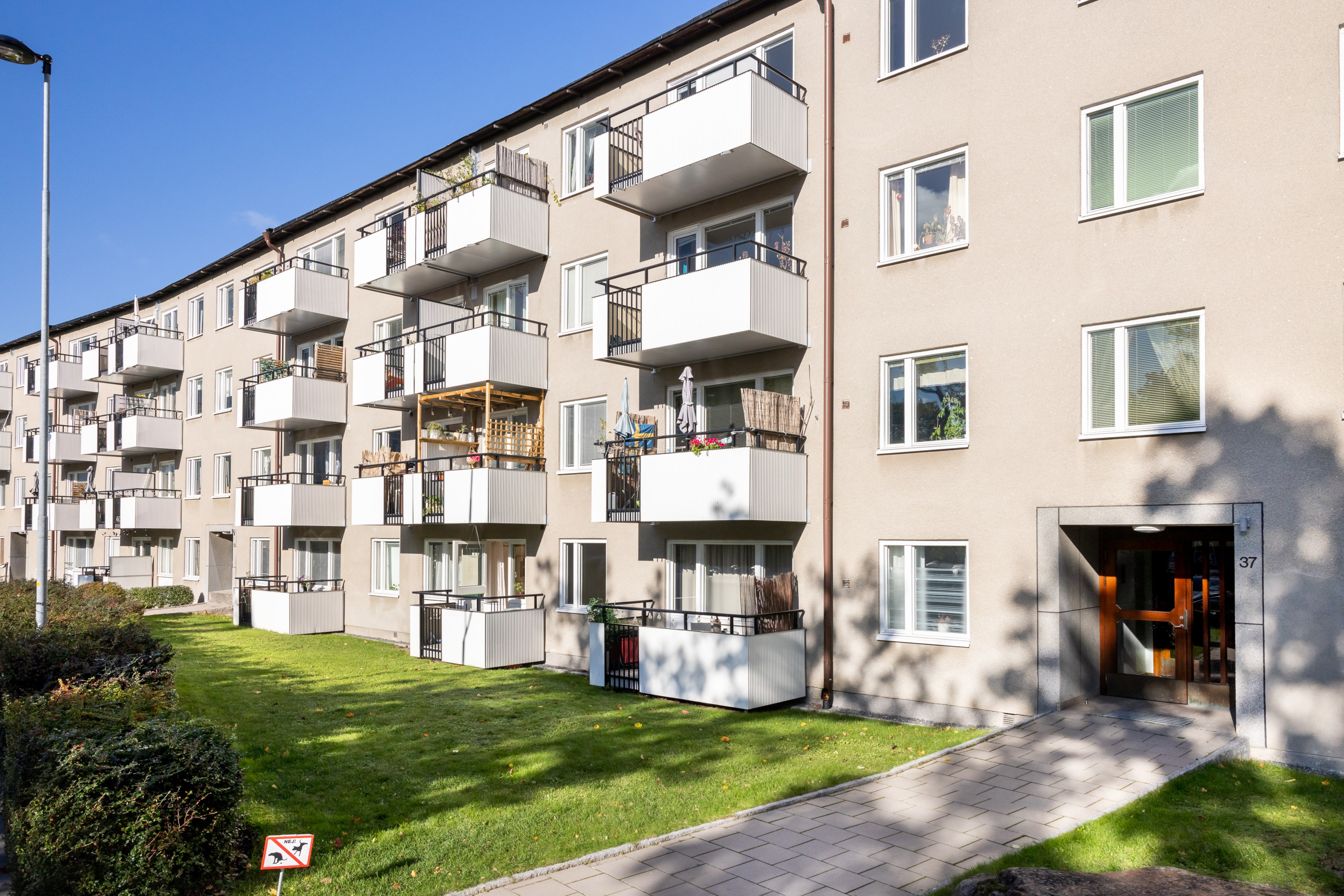 Bostadsbild från Atlasvägen 37, Såld i Sickla, Nacka