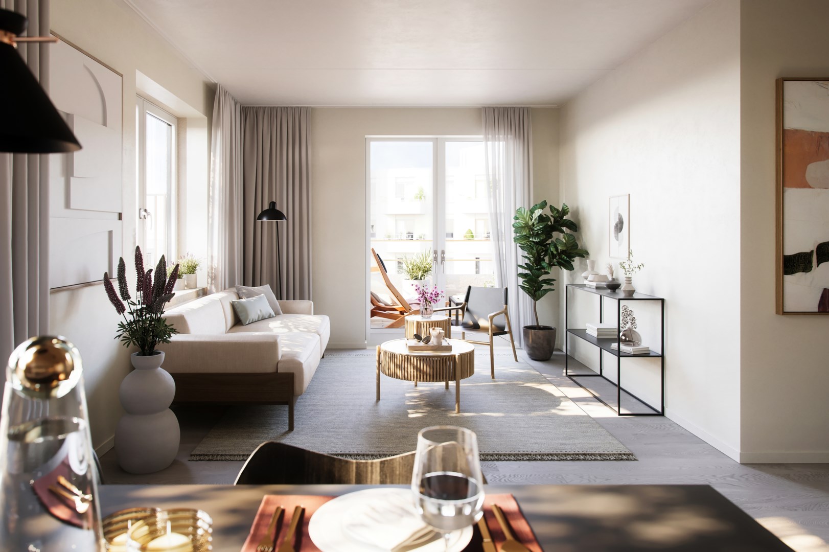 Bostadsbild från Majorsvägen 17, Till salu i Barkabystaden, Järfälla