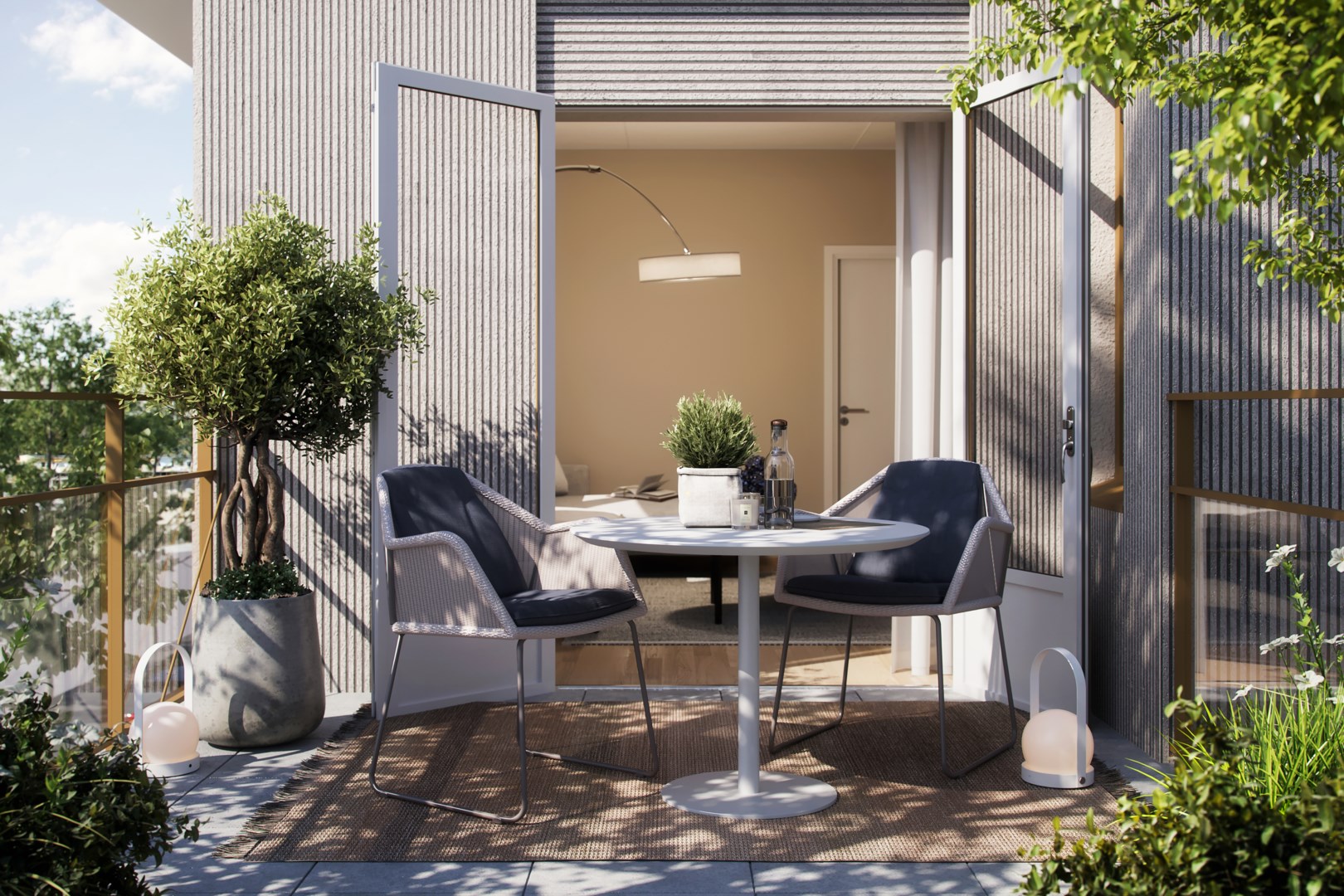 Bostadsbild från Majorsvägen 13, Till salu i Barkabystaden, Järfälla