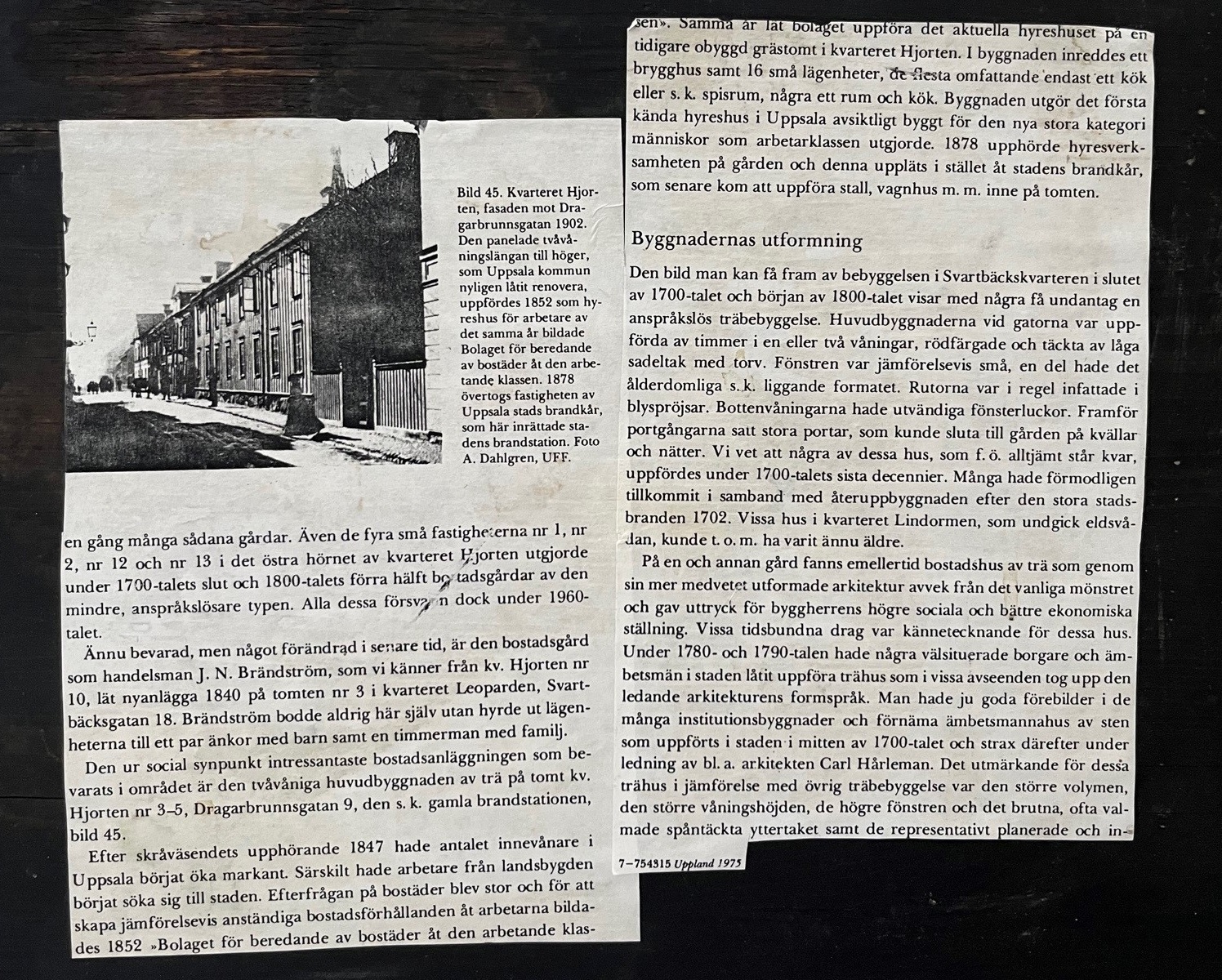 Bostadsbild från Dragarbrunnsgatan 9B, Såld i Centrum, Uppsala