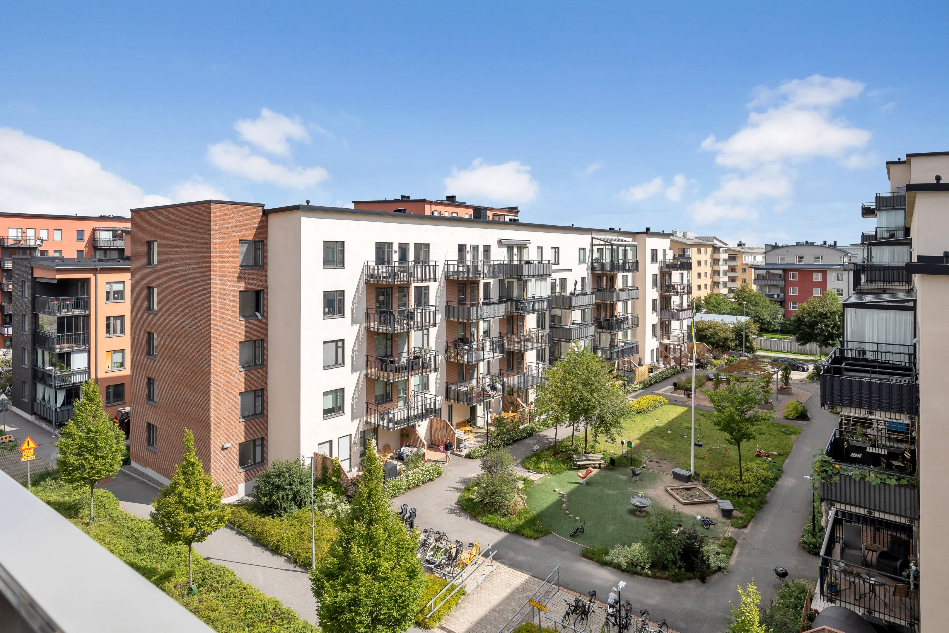 Bostadsbild från Gimogatan 9, Kommande i Luthagen, Uppsala