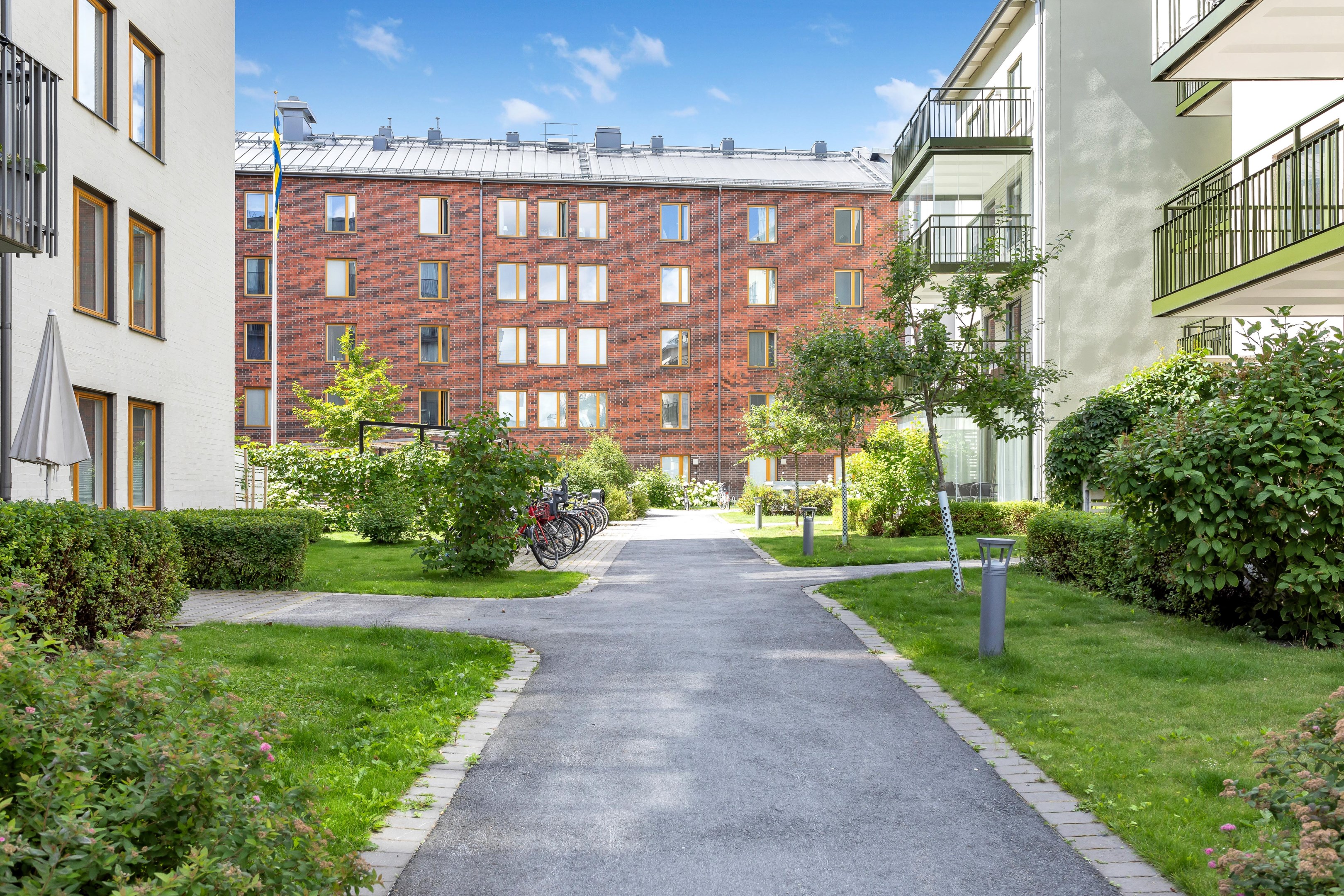 Bostadsbild från Gimogatan 9, Kommande i Luthagen, Uppsala