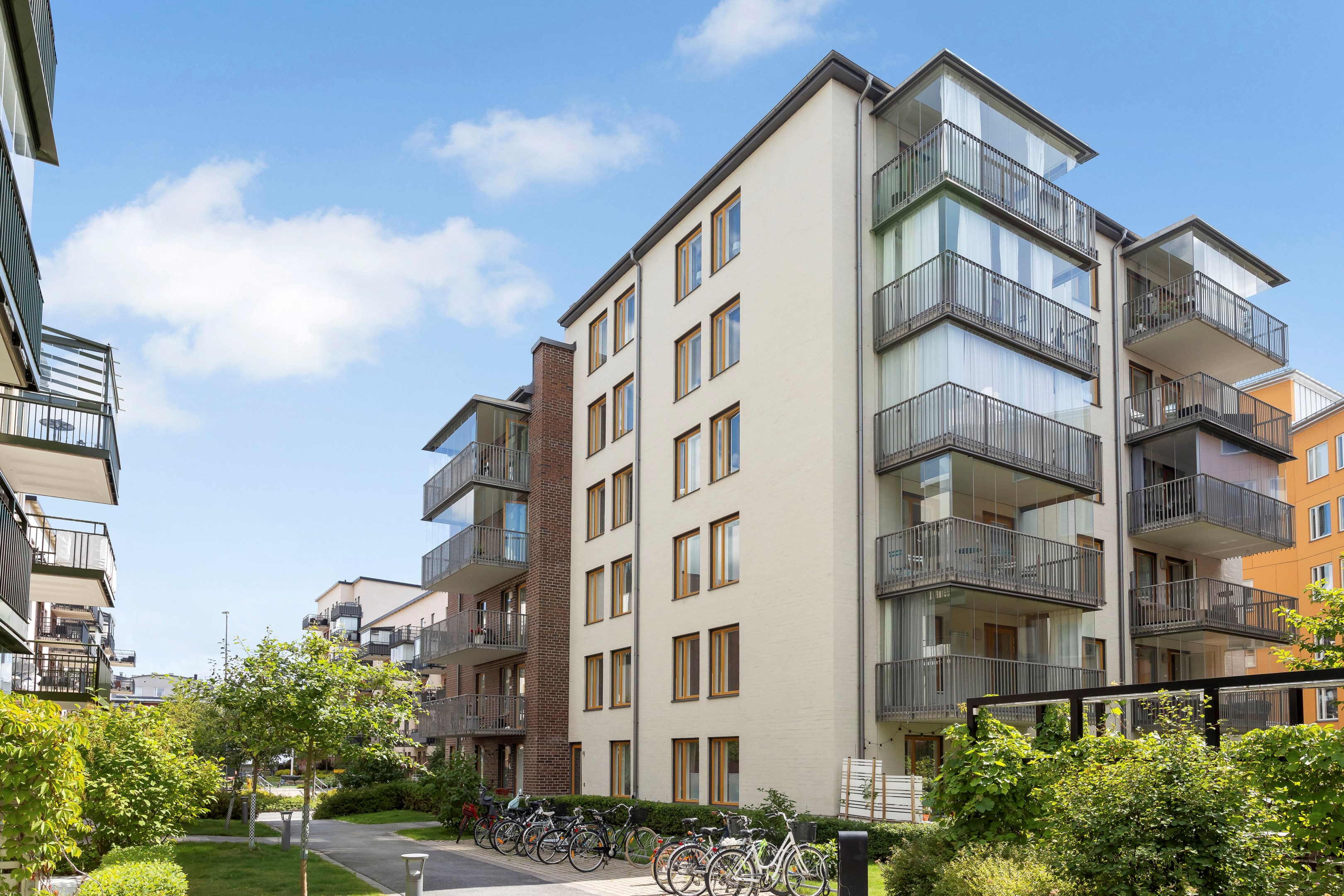 Bostadsbild från Gimogatan 9, Kommande i Luthagen, Uppsala