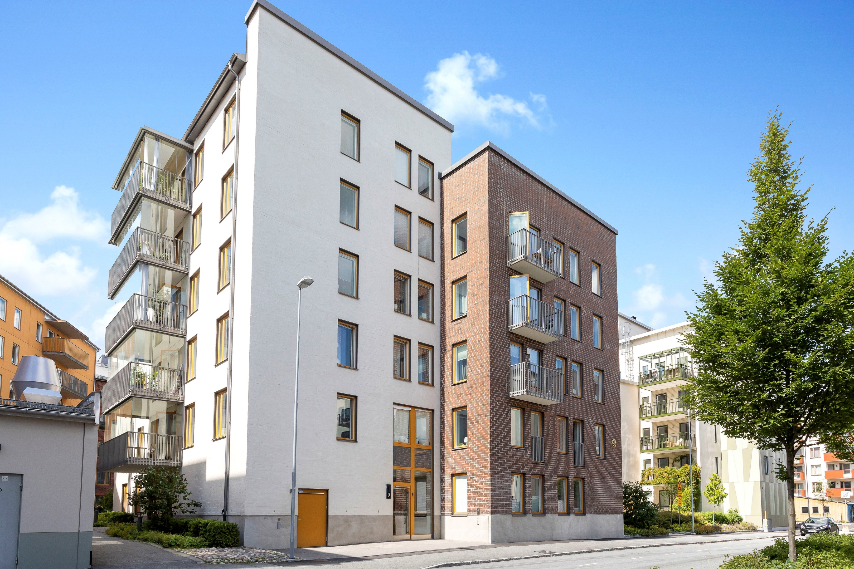 Bostadsbild från Gimogatan 9, Kommande i Luthagen, Uppsala