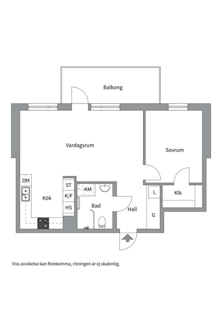 Planlösning från Maja Snis gata 8, Såld i Porslinskvarteren, Värmdö