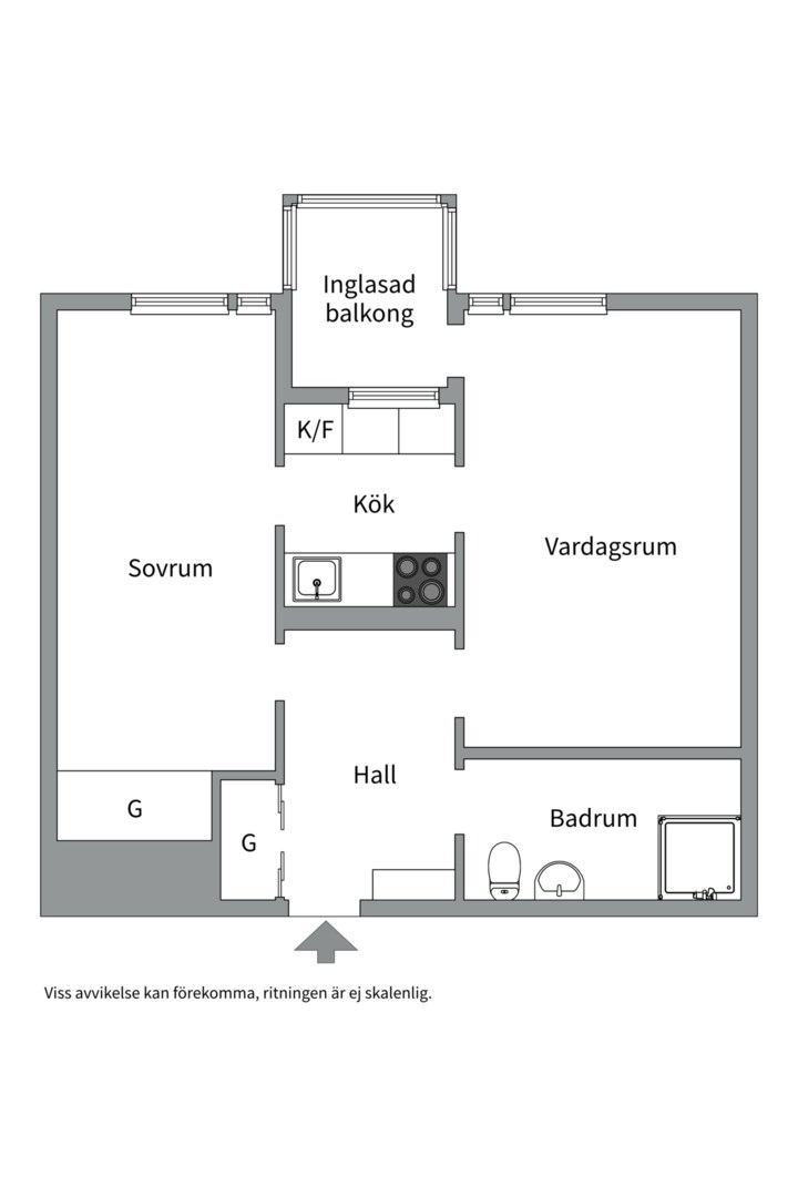 Planlösning från Alphyddevägen 63, Kommande i Alphyddan, Nacka