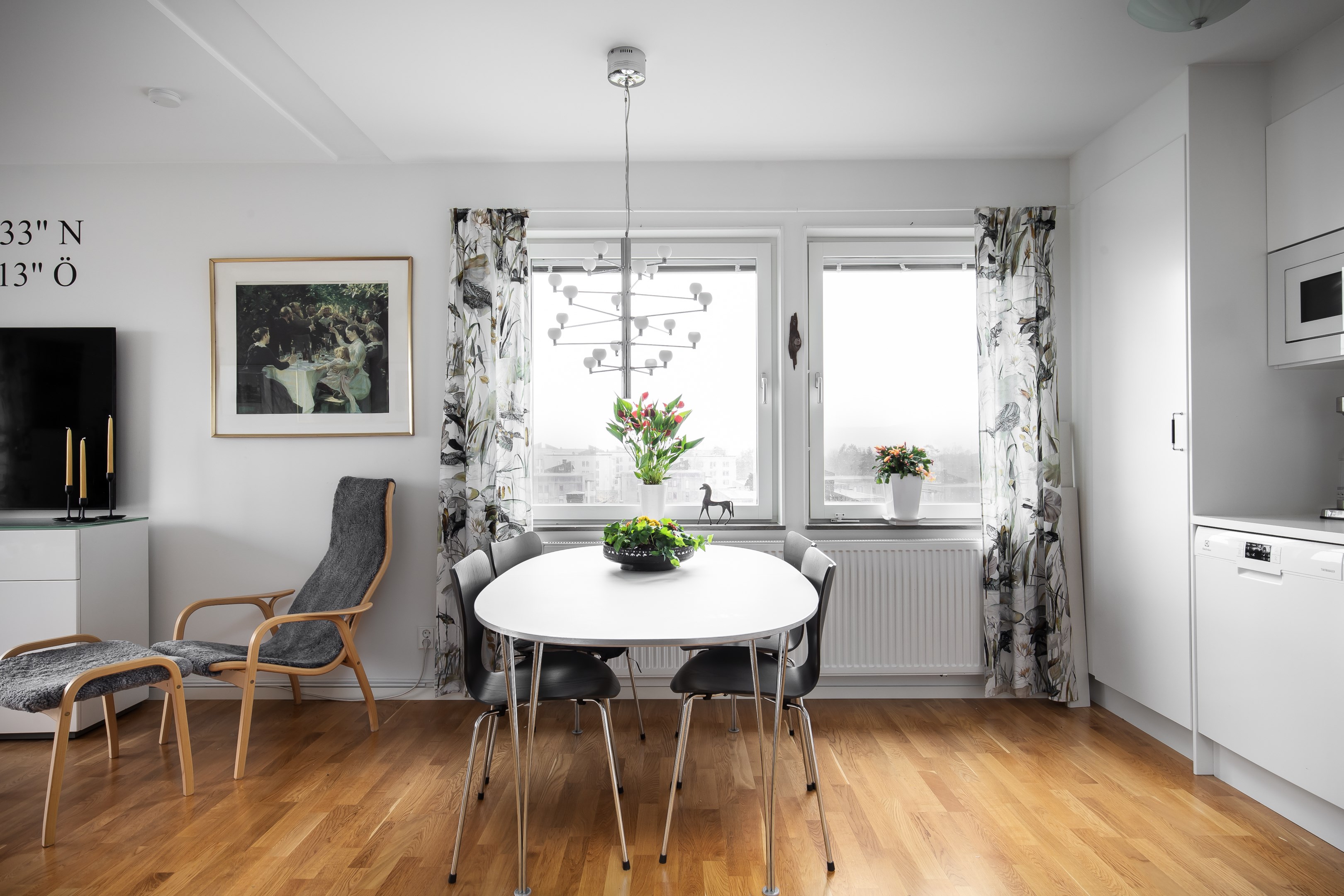 Ljus och luftig 3:a med ogenerat läge