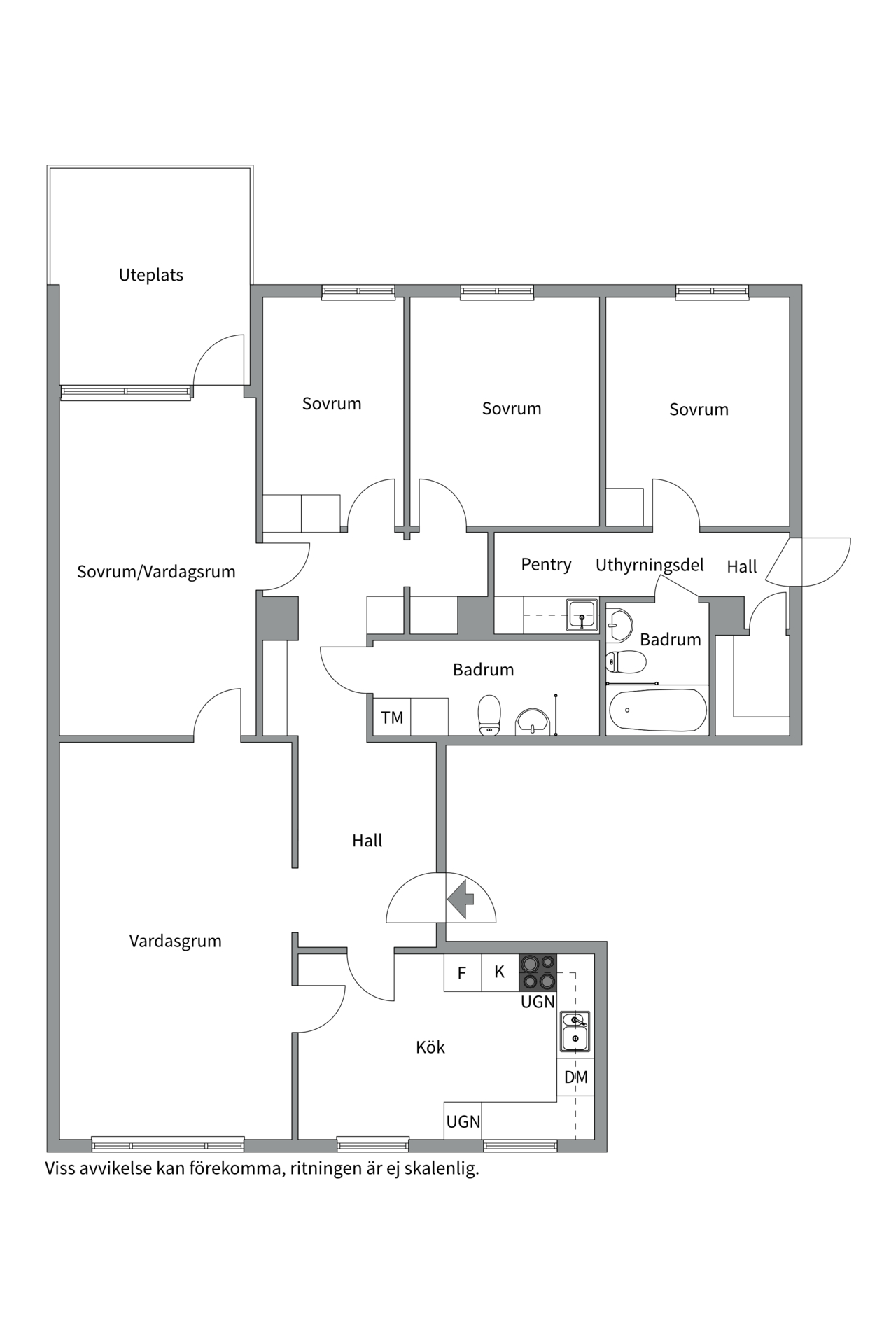 Bostadsbild från Luthagsesplanaden 23A, Såld i Främre Luthagen, Uppsala