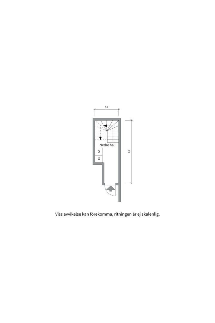Planlösning från Helsingforsgatan 71, Såld i Ekeby, Uppsala