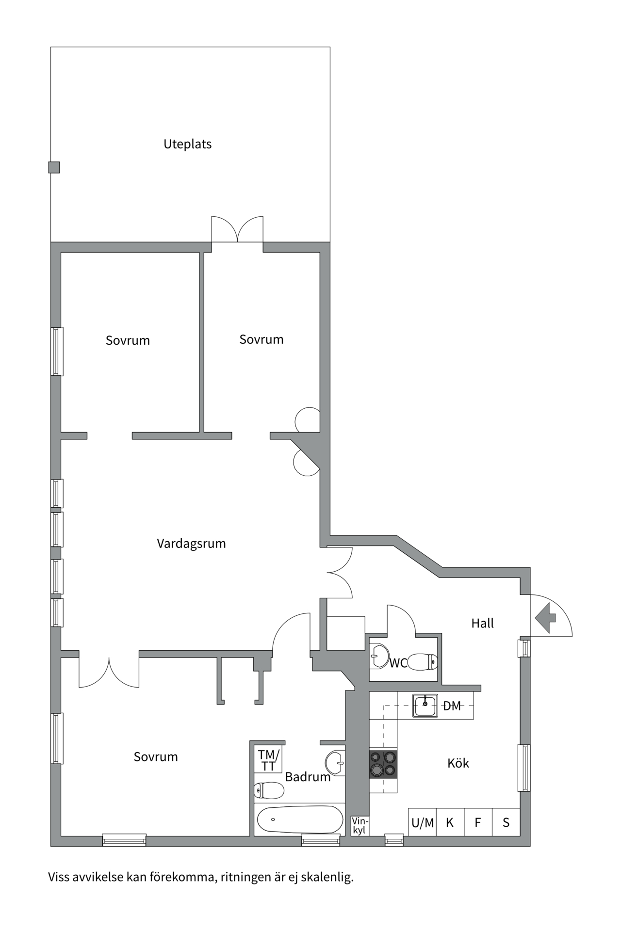 Bostadsbild från Norrlandsgatan 20, Såld i Luthagen, Uppsala