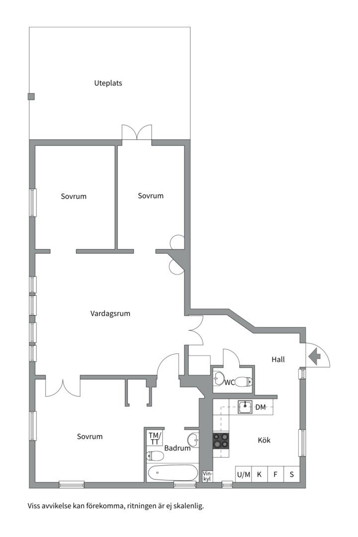 Bostadsbild från Norrlandsgatan 20, Såld i Luthagen, Uppsala