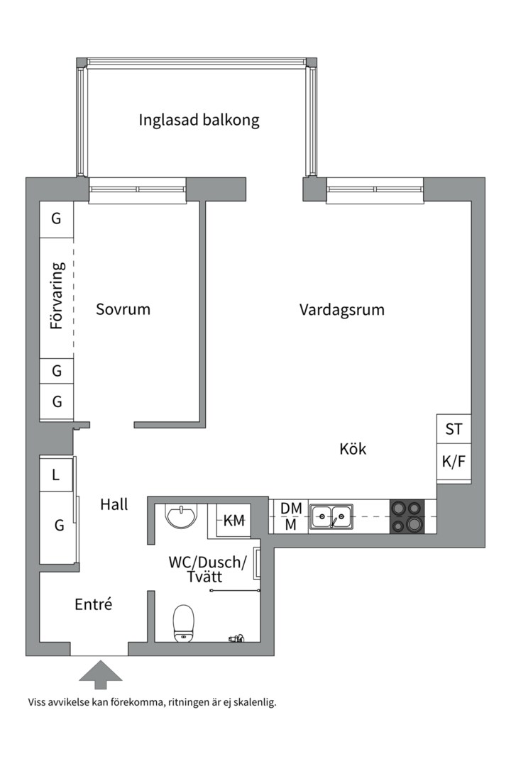 Planlösning från Sandtäktsvägen 11, Såld i Mörtnäs, Värmdö