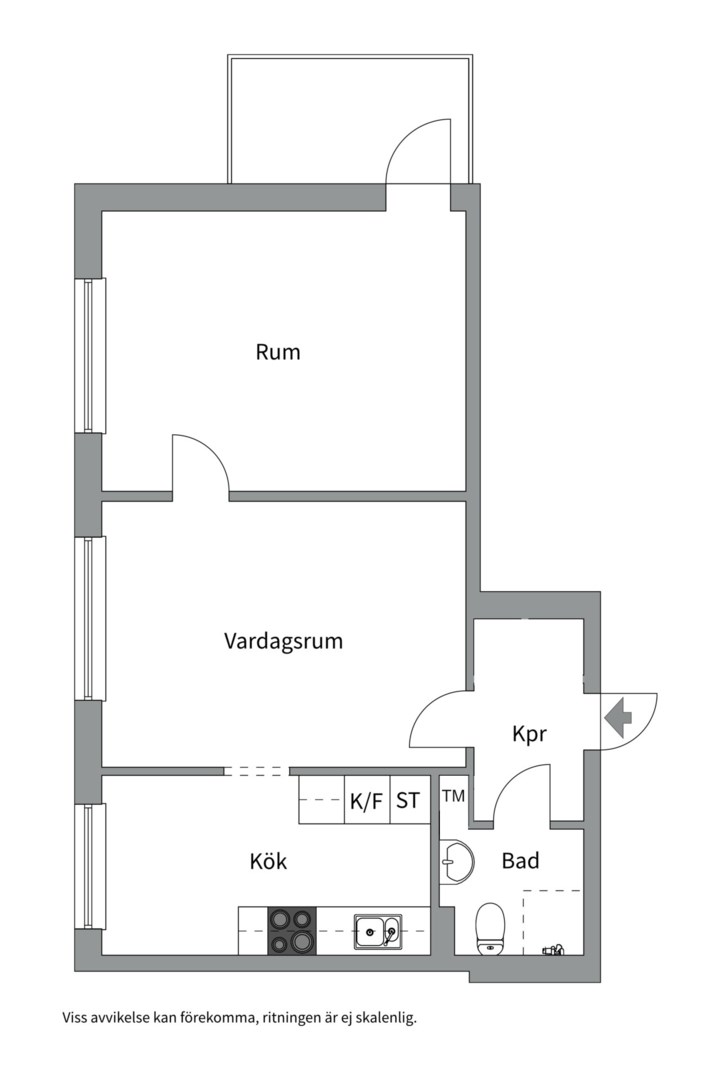 Bostadsbild från Kopparbergsvägen 18A, Såld i Centrum, Västerås