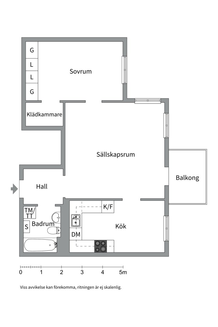Planlösning från Karlavägen 4, 3 tr, Såld i Östermalm - Lärkstan, Stockholm