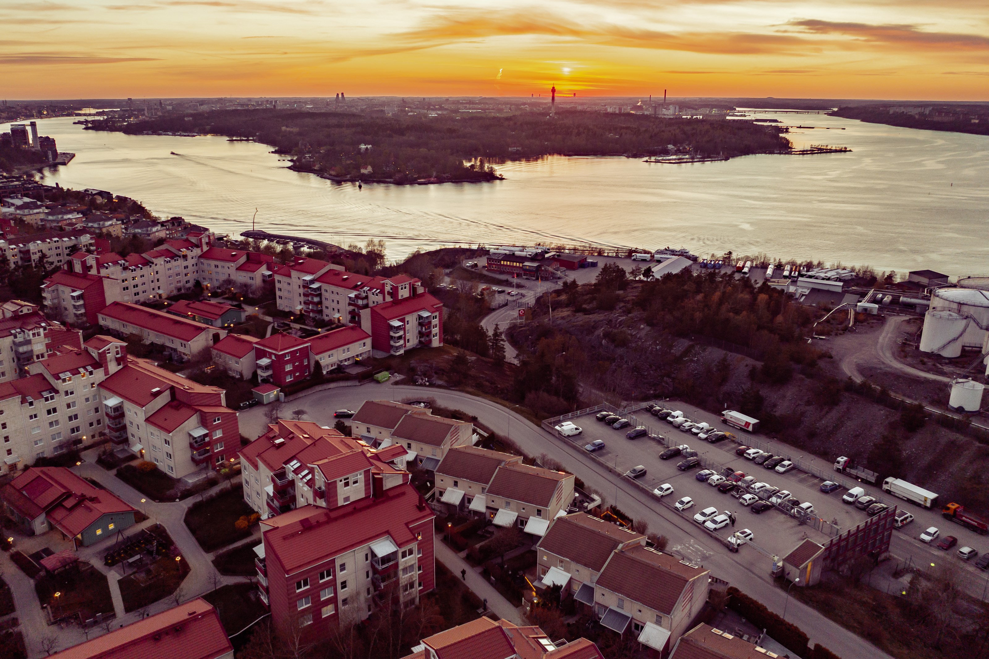 Bostadsbild från Landåvägen 75, Till salu i Jarlaberg, Nacka