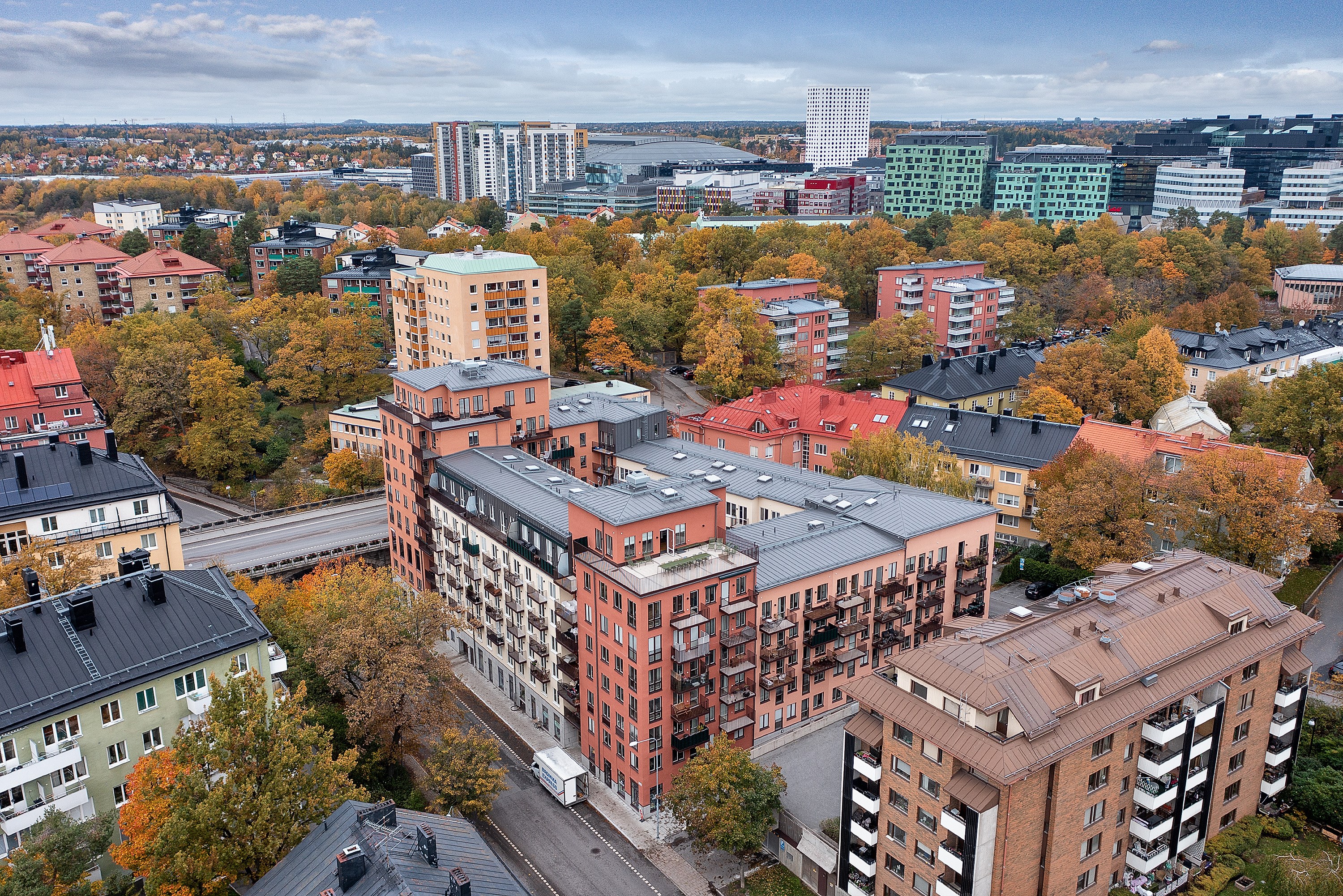Bostadsbild från Östervägen 28B, Såld i Råsunda, Solna