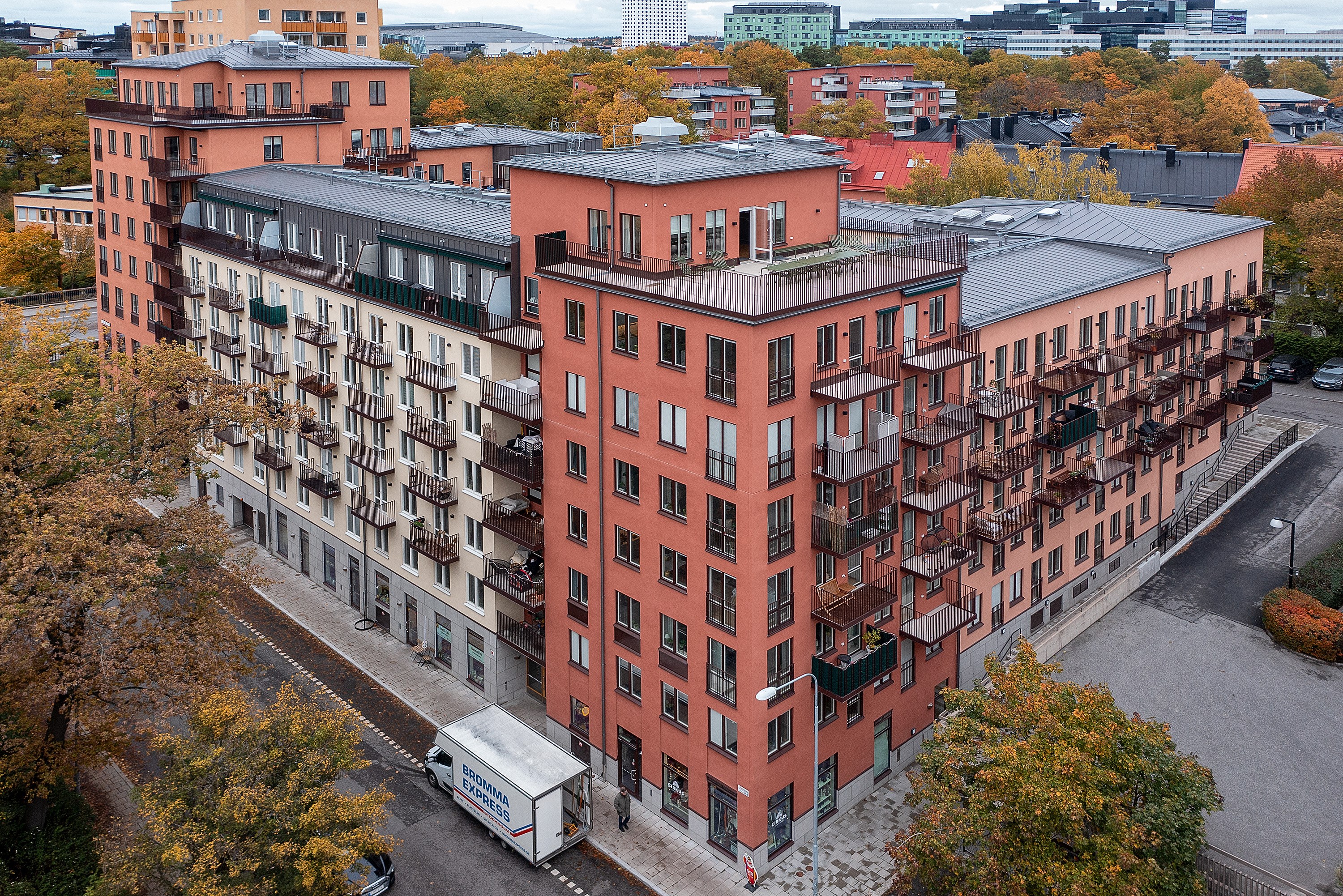 Bostadsbild från Östervägen 28B, Såld i Råsunda, Solna