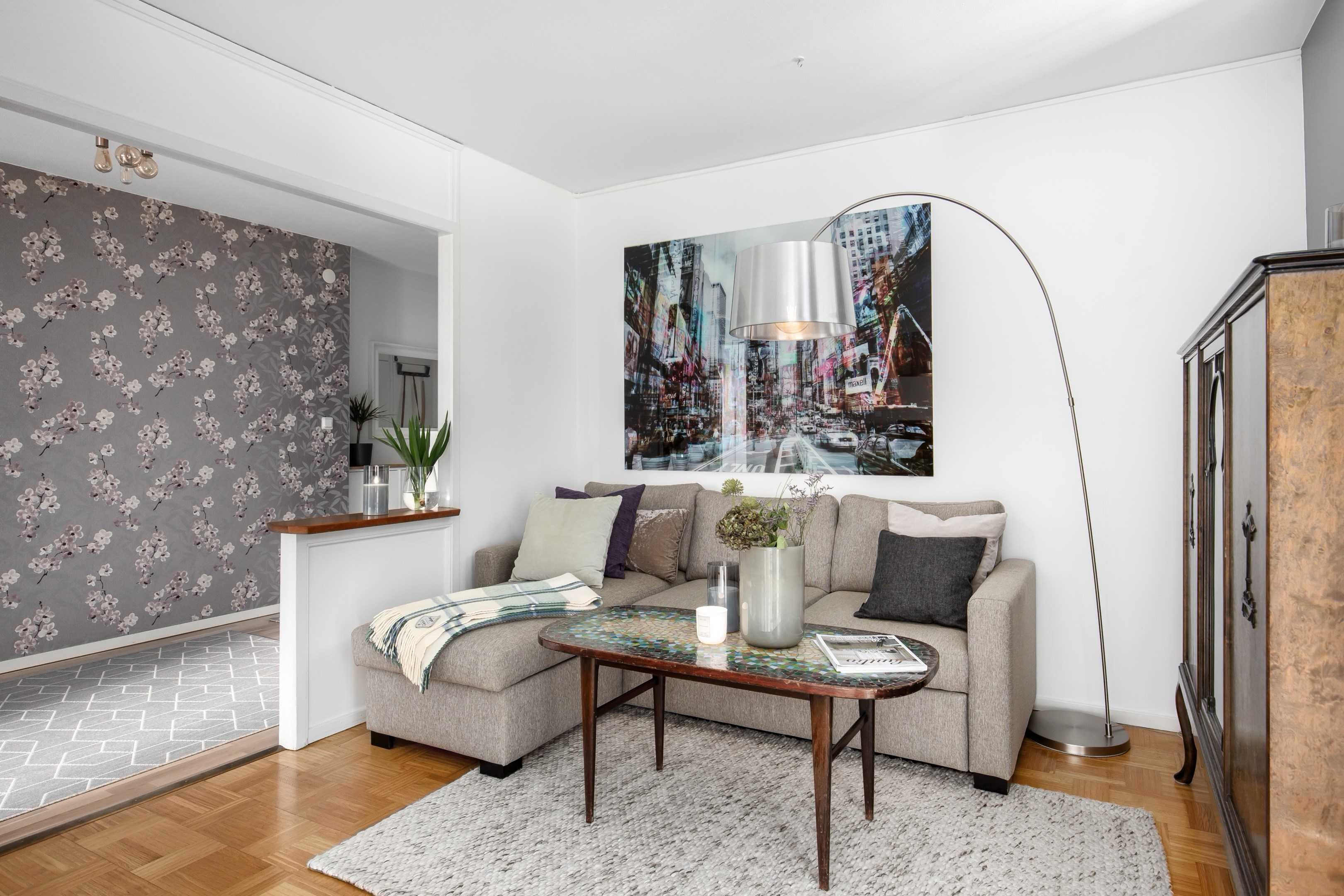 Bostadsbild från Atlasvägen 39, Såld i Sickla, Nacka