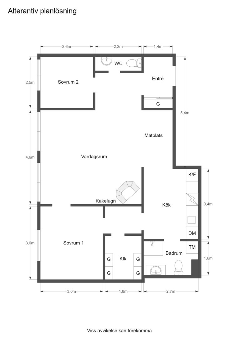 Planlösning från Fleminggatan 33, 4tr, Såld i Kungsholmen, Stockholm
