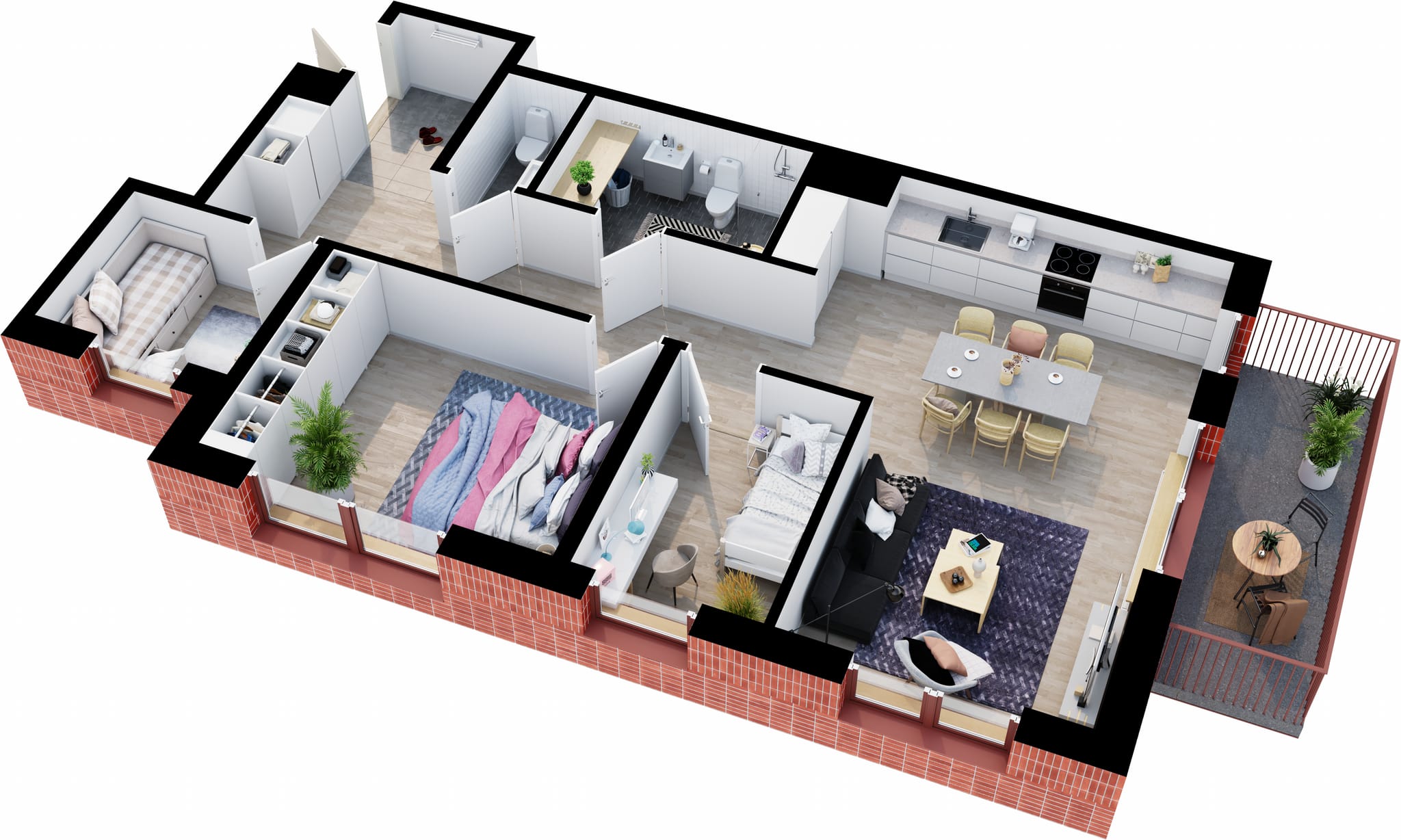 Bostadsbild från Fabrikörvägen 15, 2 tr, Såld i Nacka Strand, Nacka