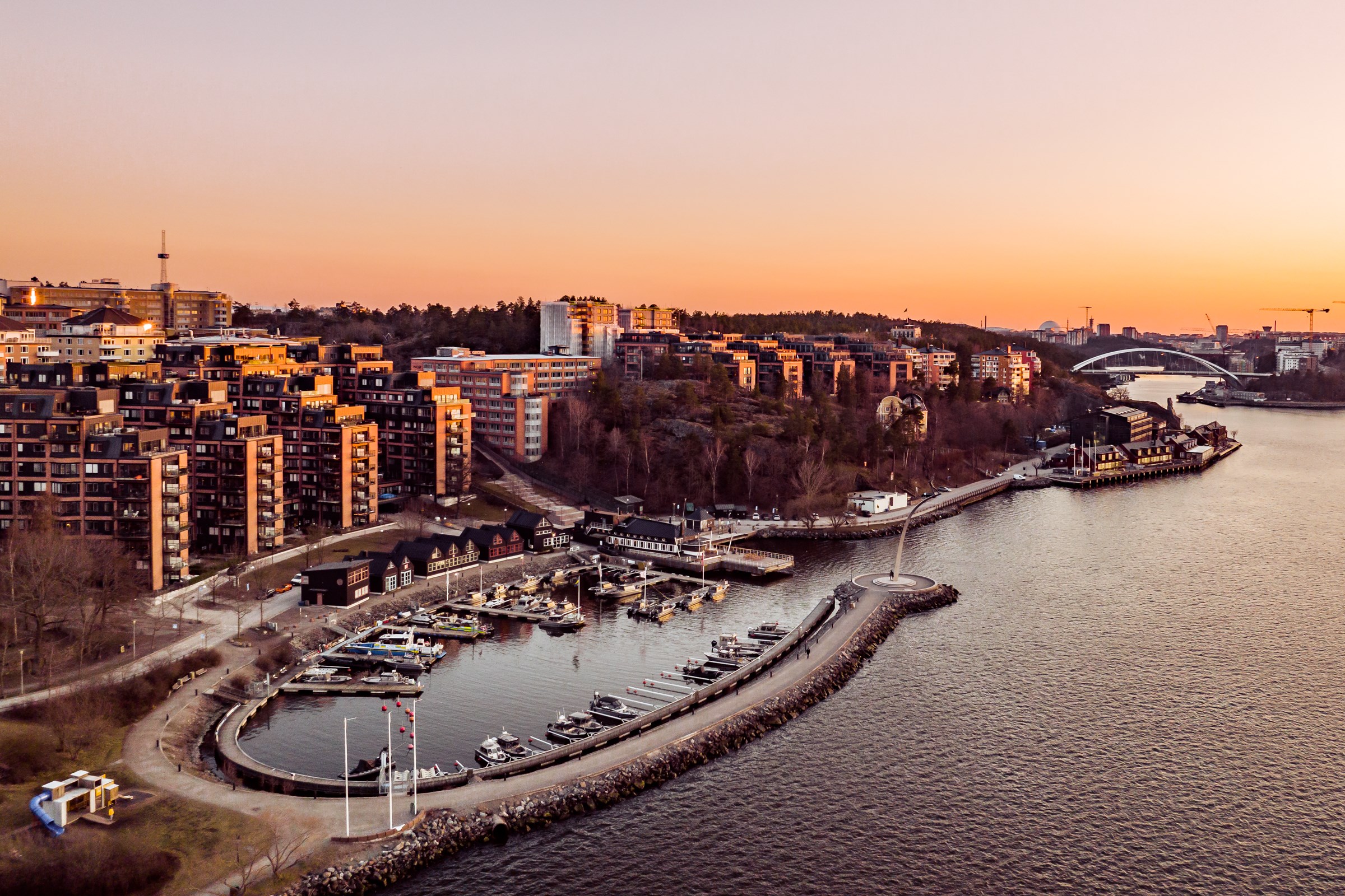 Bostadsbild från Fabrikörvägen 15, 4 tr, Såld i Nacka Strand, Nacka