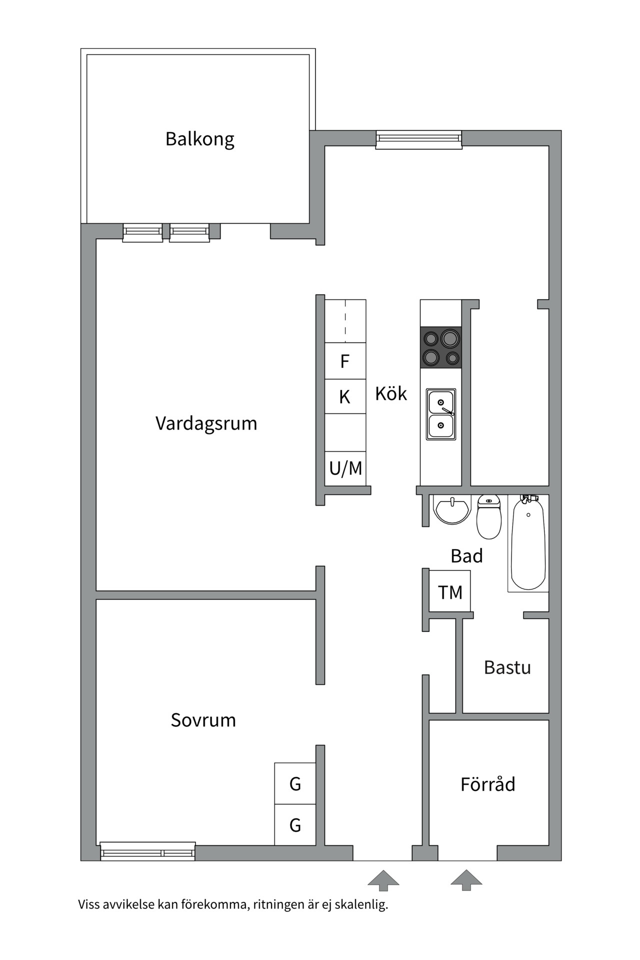Bostadsbild från Knotavägen 38, Såld i Bjurhovda, Västerås