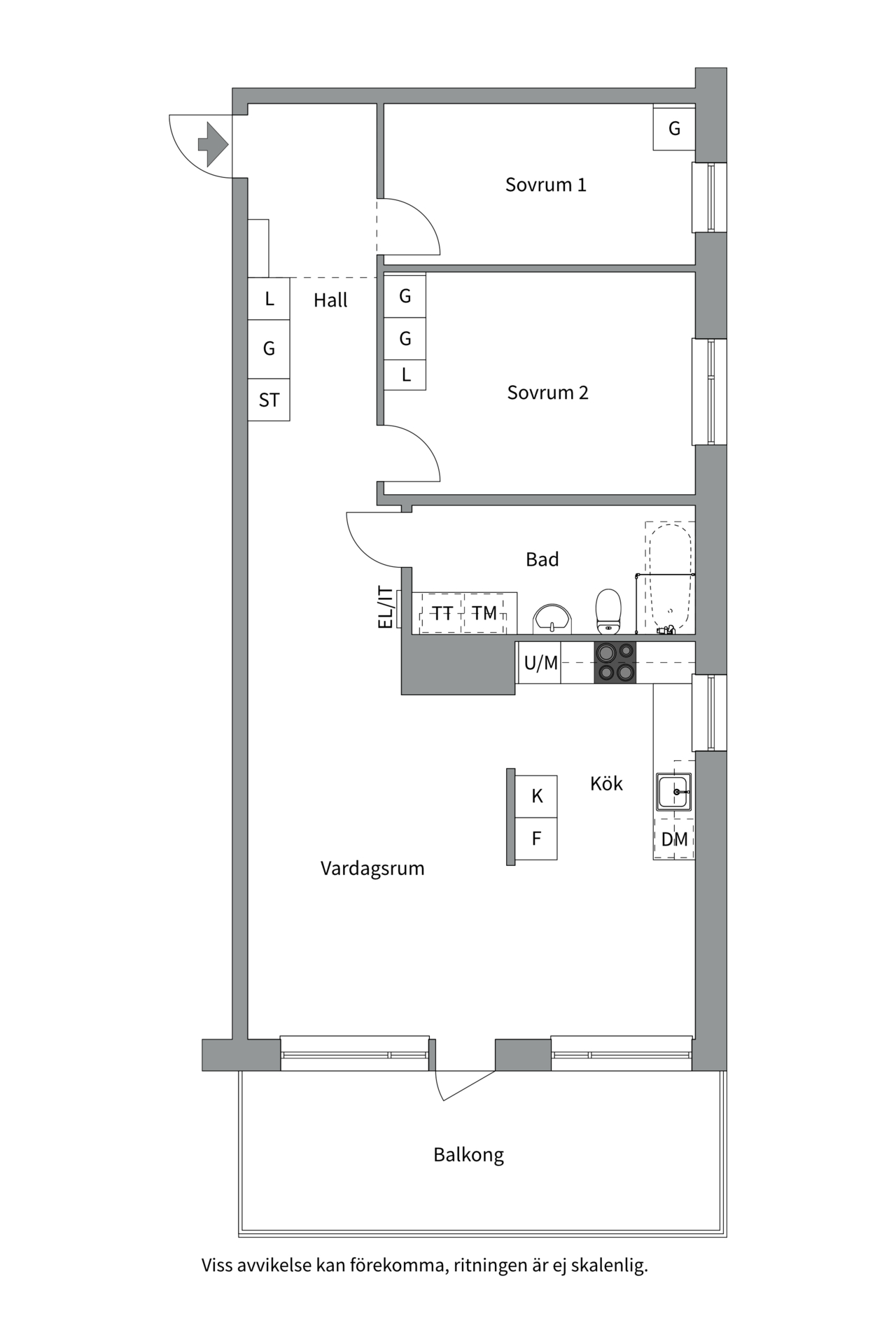Bostadsbild från Tollareslingan 24, 9tr, Såld i Tollare, Nacka