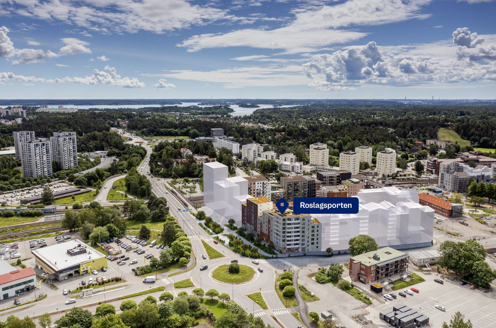 Bostadsbild från Centralvägen 103, Såld i Roslags Näsby, Täby