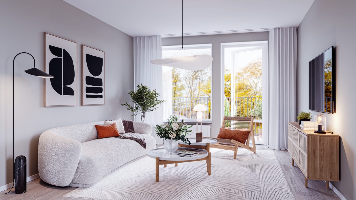 Bostadsbild från Centralvägen 103, Såld i Roslags Näsby, Täby