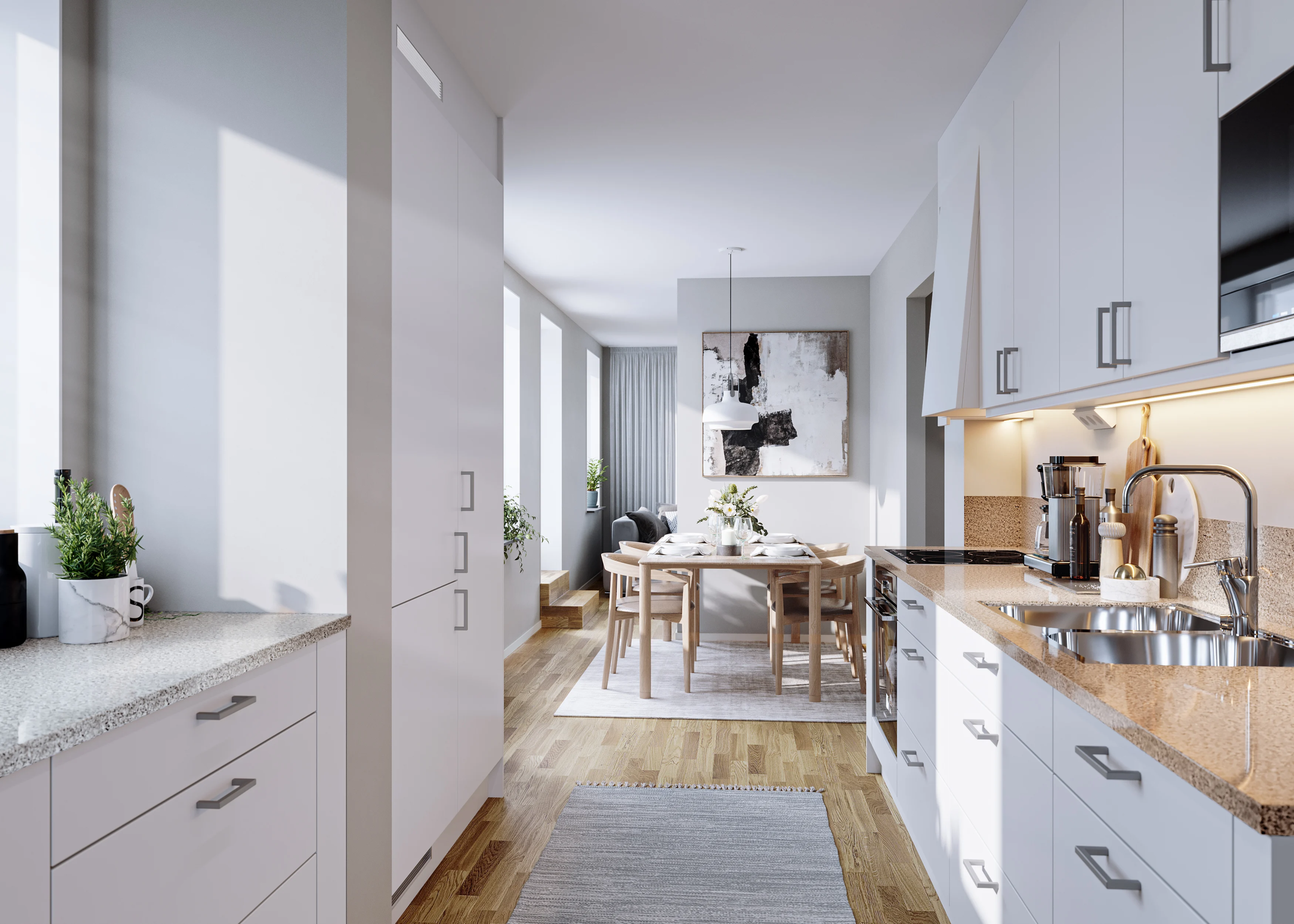 Bostadsbild från Centralvägen 103, Såld i Roslags Näsby, Täby