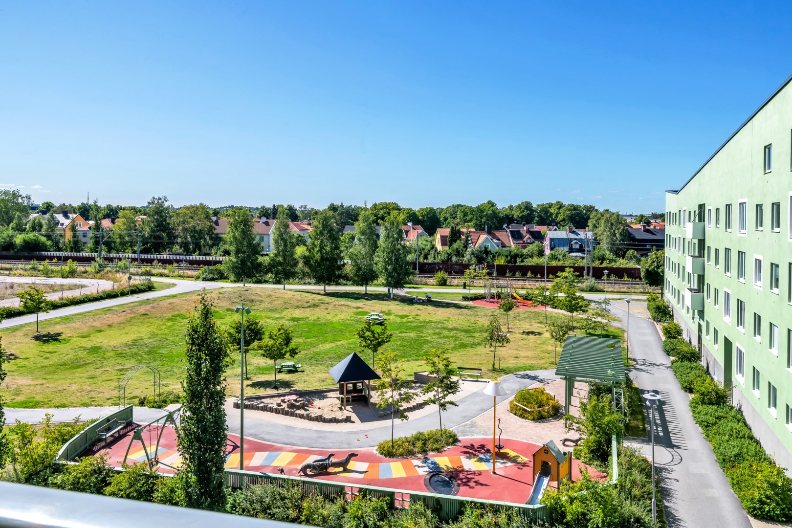 Bostadsbild från Vattholmavägen 4D, Såld i Kapellgärdet, Uppsala