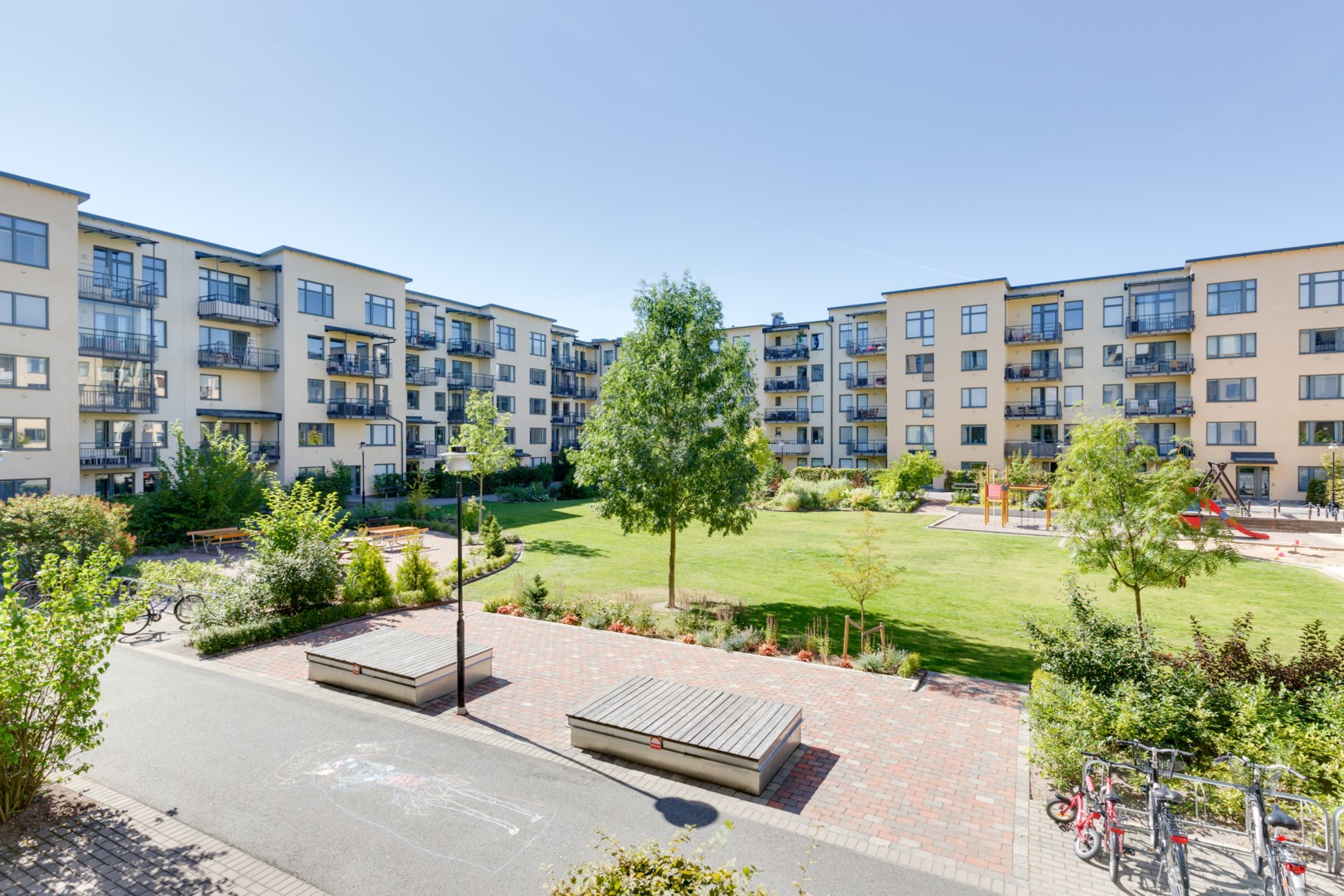 Bostadsbild från Vattholmavägen 4D, Såld i Kapellgärdet, Uppsala