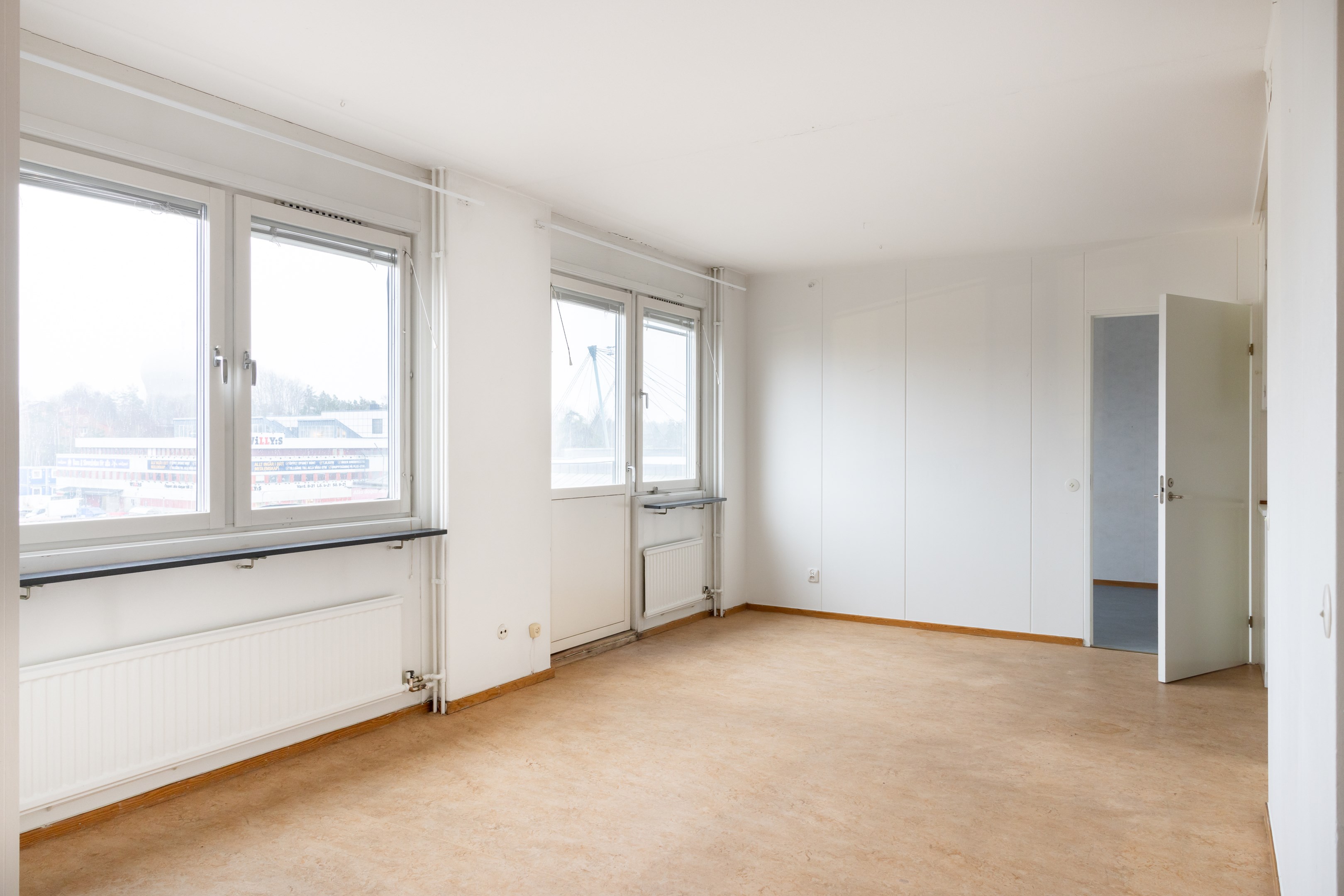 55 smarta kvadrat som kan byggas om till en luftig 3:a