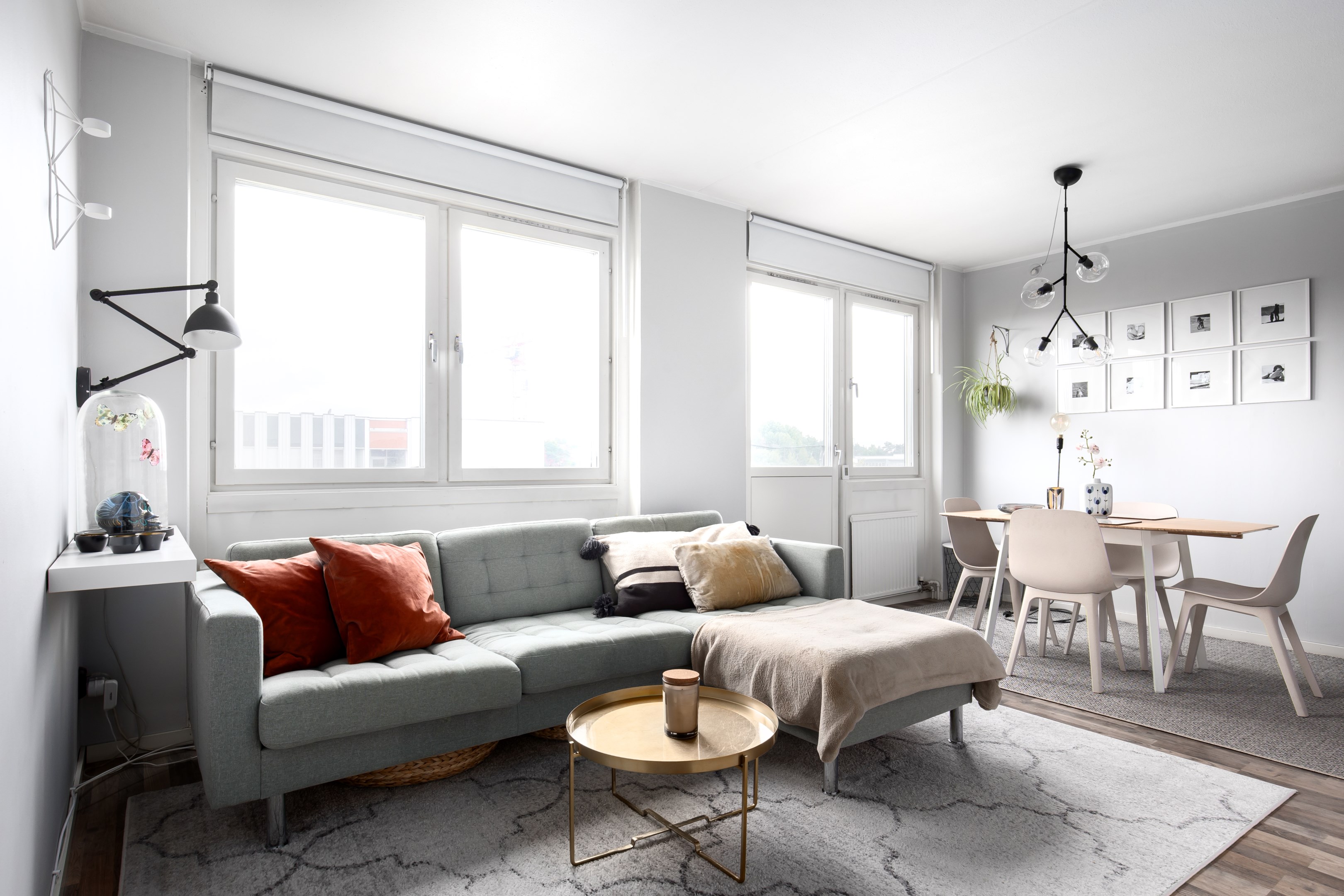 Inspirationsbild liknande lägenhet efter renovering