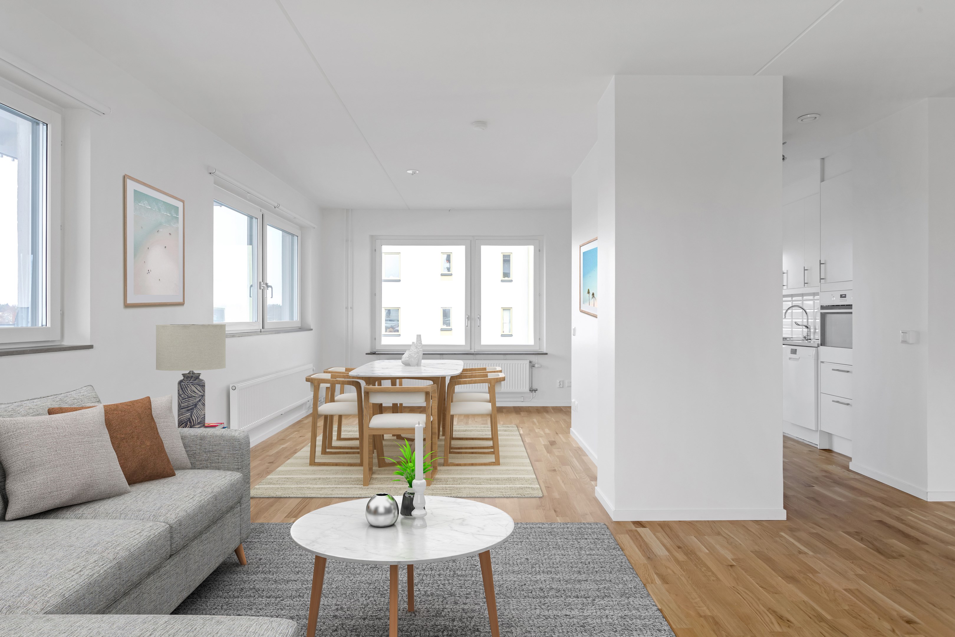 Bostadsbild från Råbyvägen 48, Såld i Kvarngärdet, Uppsala