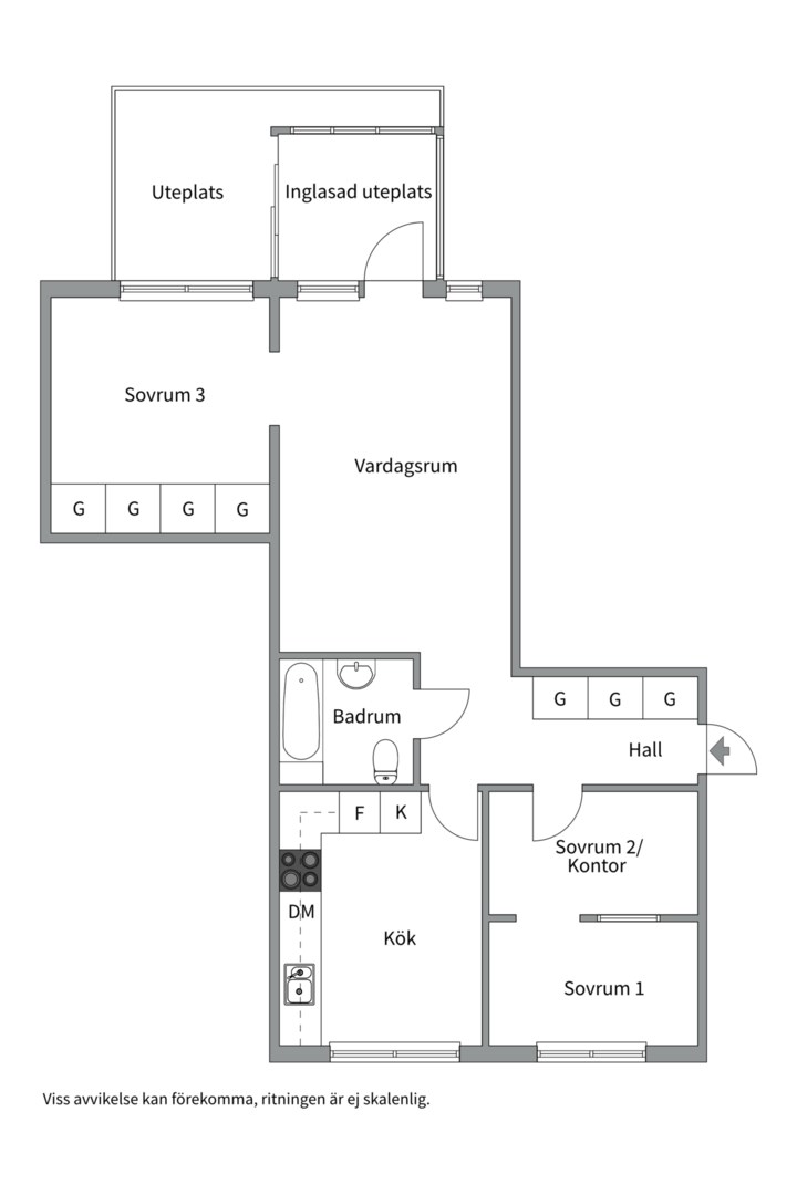 Bostadsbild från Diligensvägen 98, Såld i Jarlaberg, Nacka