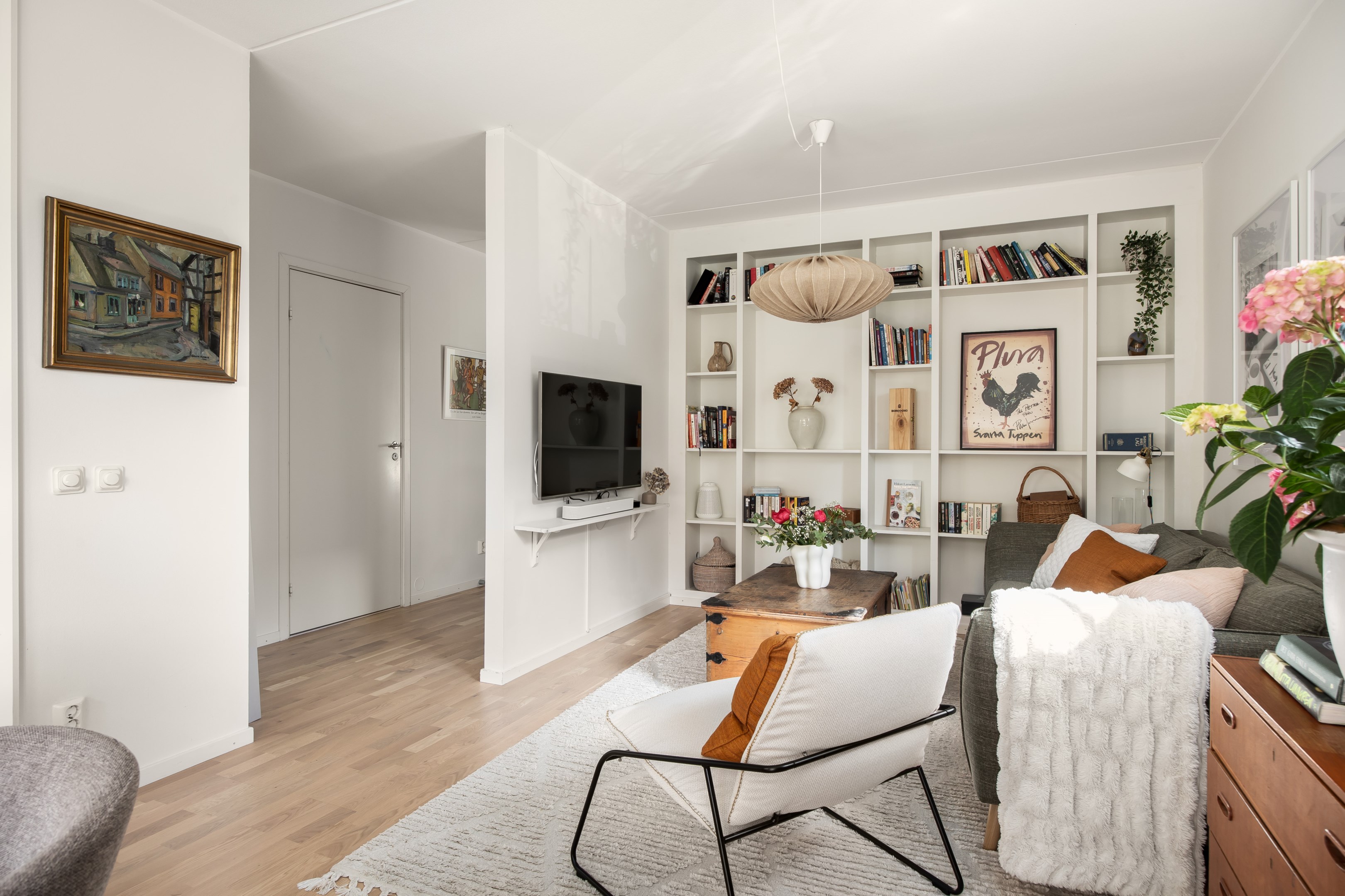 Bostadsbild från Fyrgränd 9, Kommande i Järla sjö, Nacka