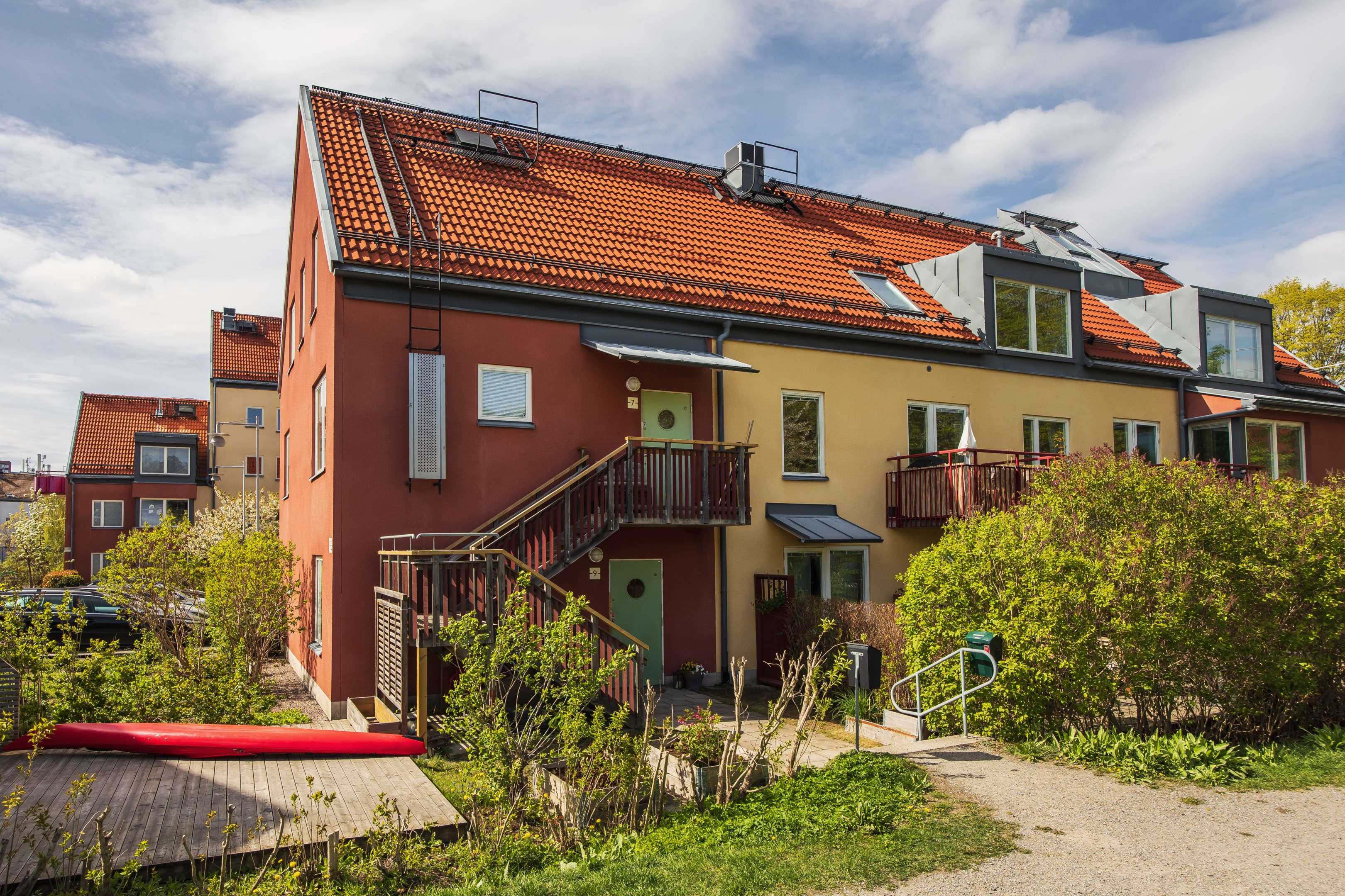 Bostadsbild från Fyrgränd 9, Kommande i Järla sjö, Nacka