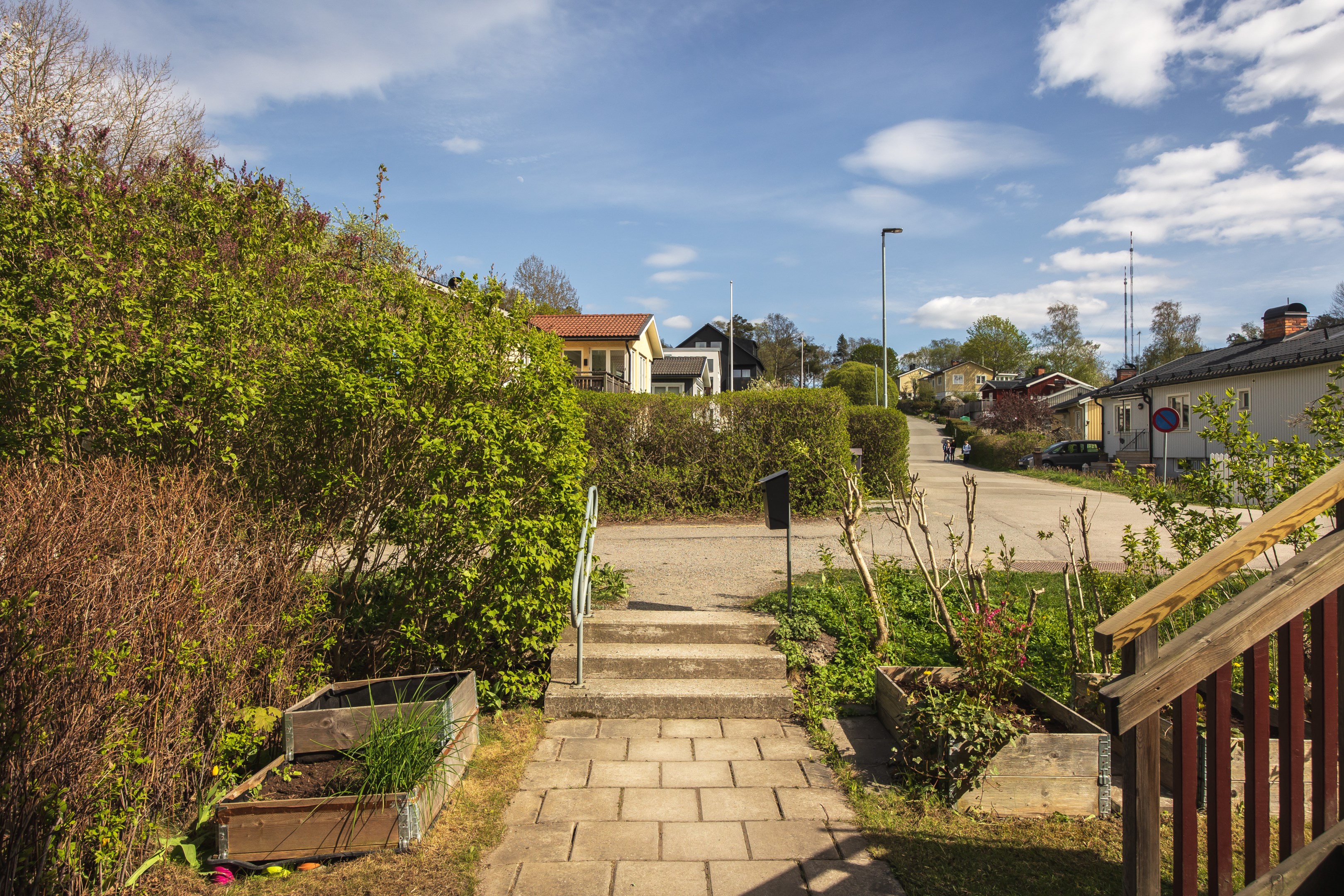 Bostadsbild från Fyrgränd 9, Kommande i Järla sjö, Nacka