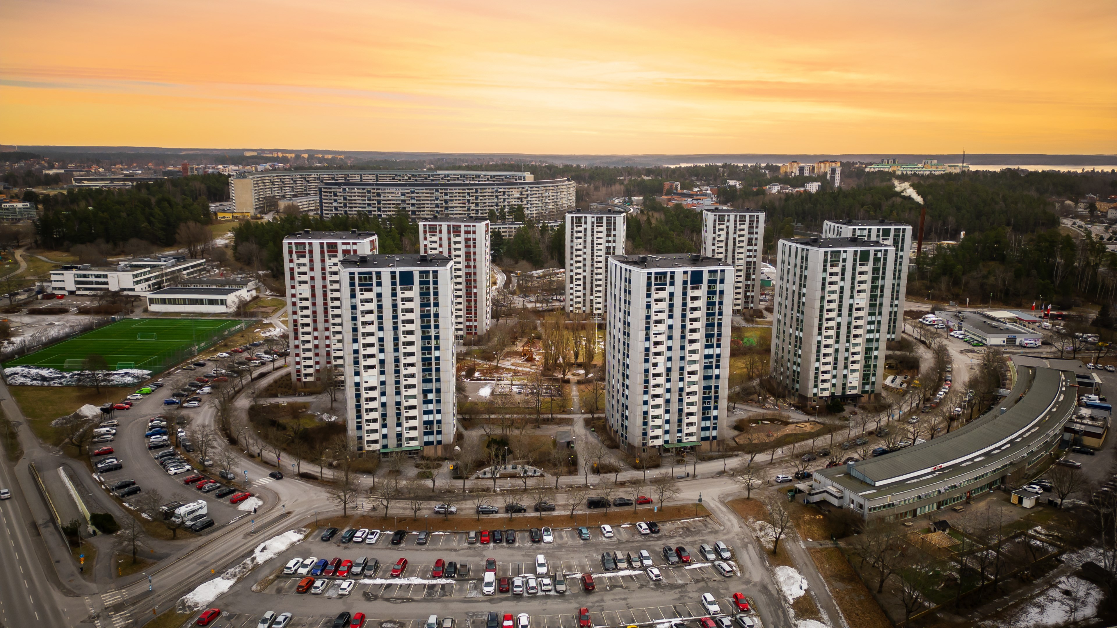 Bostadsbild från Näsbydalsvägen 8, 3tr, Såld i Näsbydal, Täby